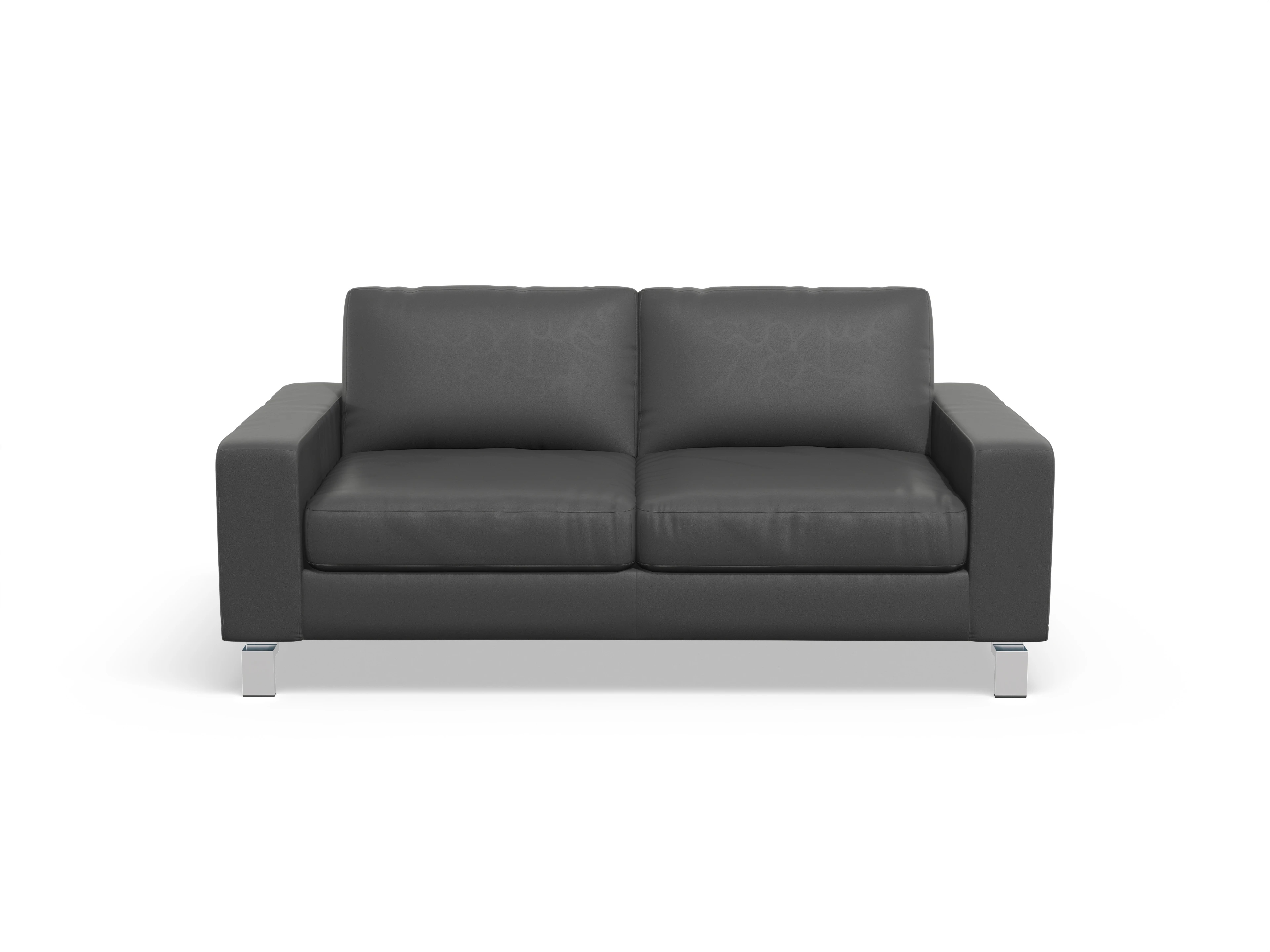 Ansicht des Produktes Indiana 2-Sitzer Sofa in Leder Grau