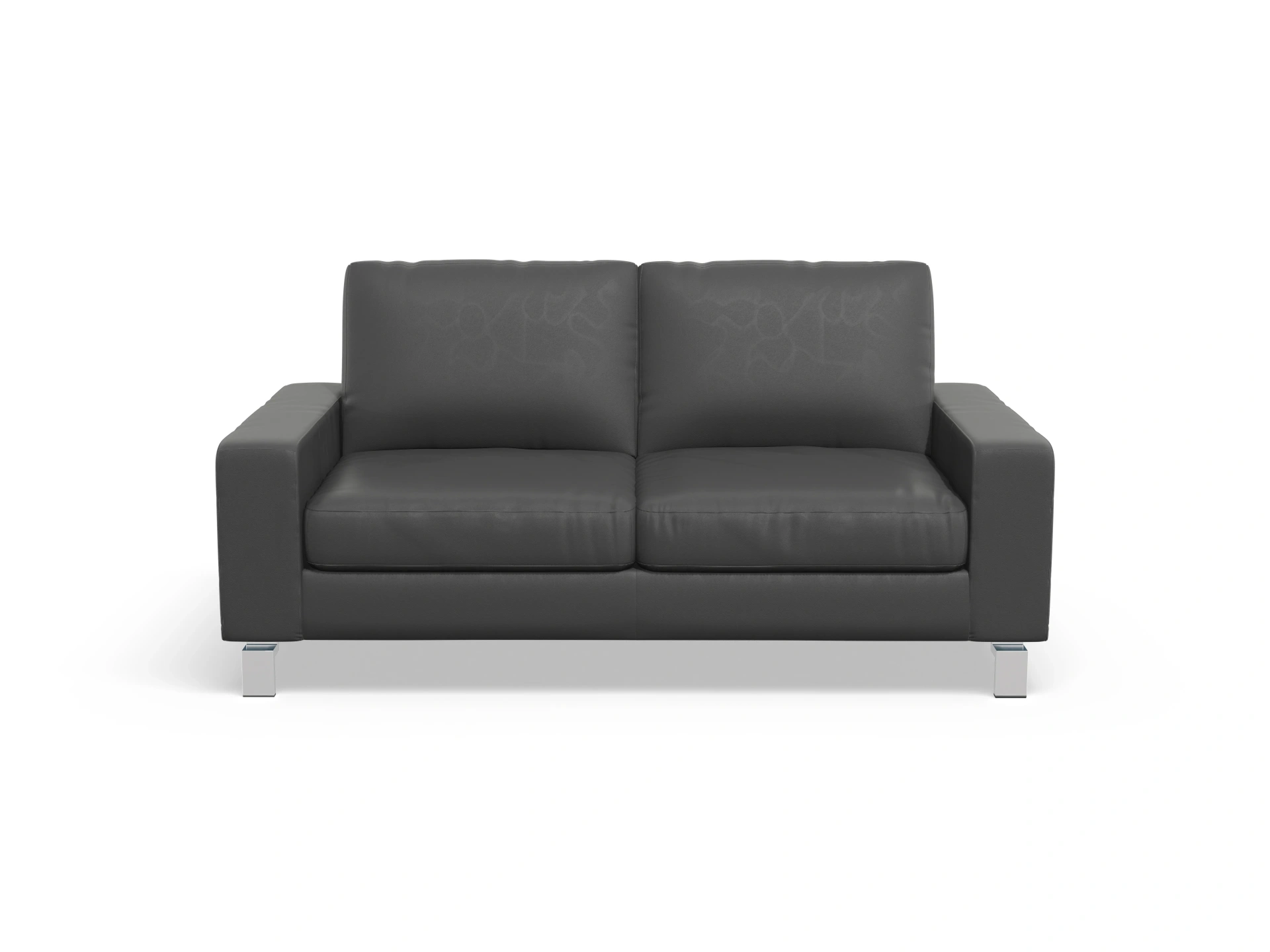 Indiana 2-Sitzer Sofa Large Ansicht des Produktes Indiana 2-Sitzer Sofa in Leder Grau
