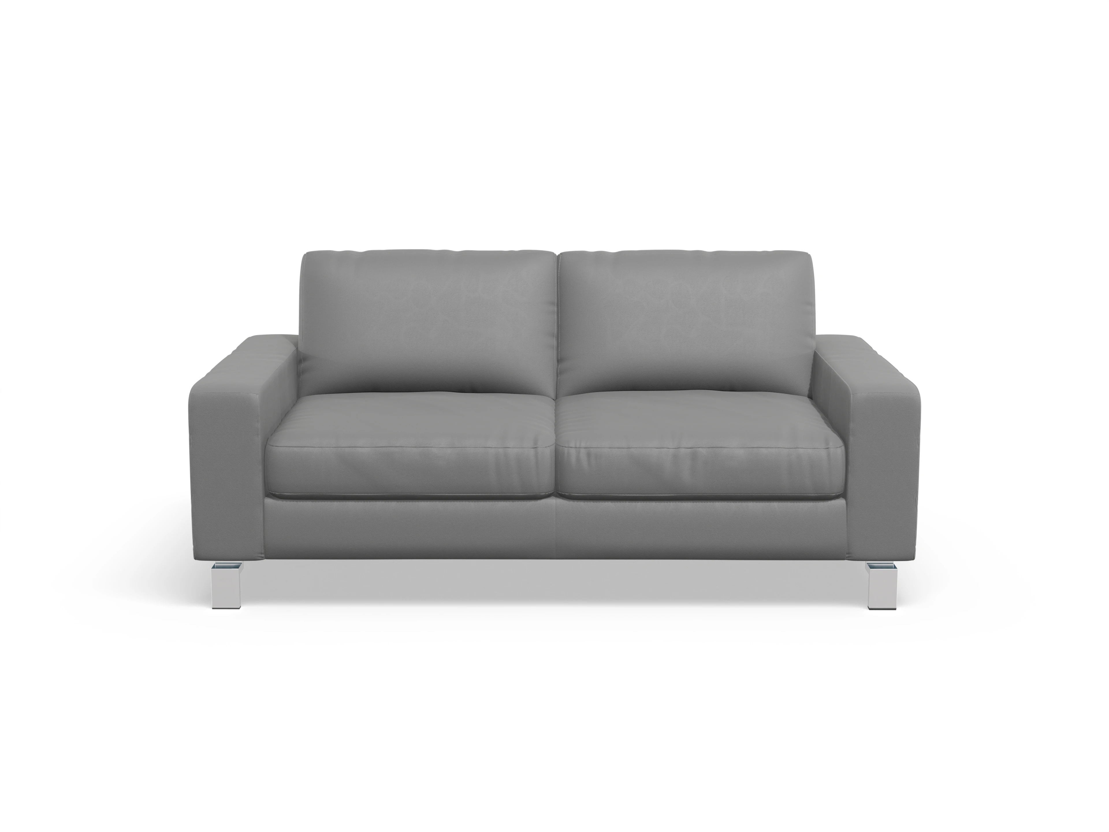 Ansicht des Produktes Indiana 2-Sitzer Sofa in Leder Grau