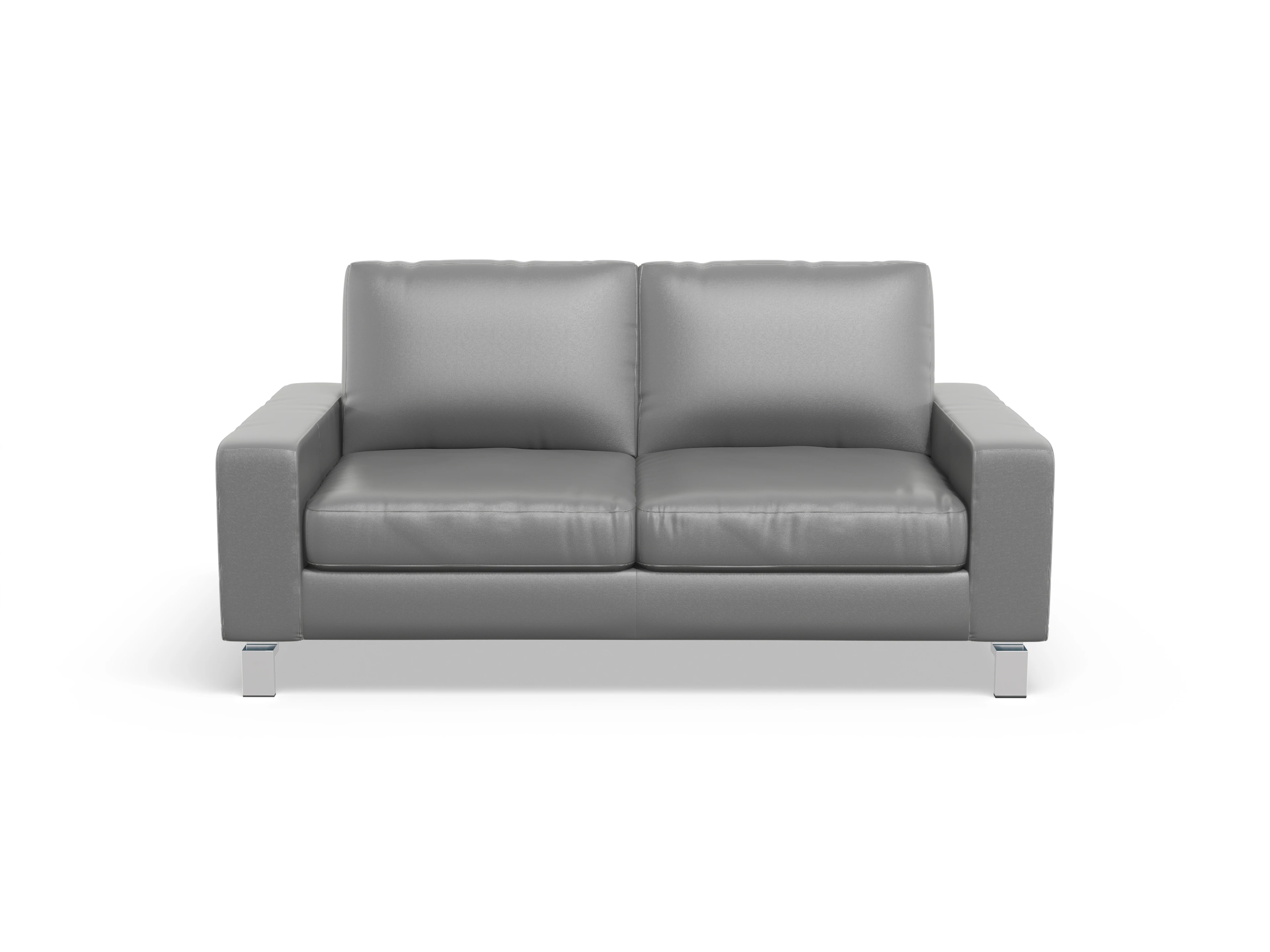 Indiana 2-Sitzer Sofa Large Ansicht des Produktes Indiana 2-Sitzer Sofa in Leder Grau