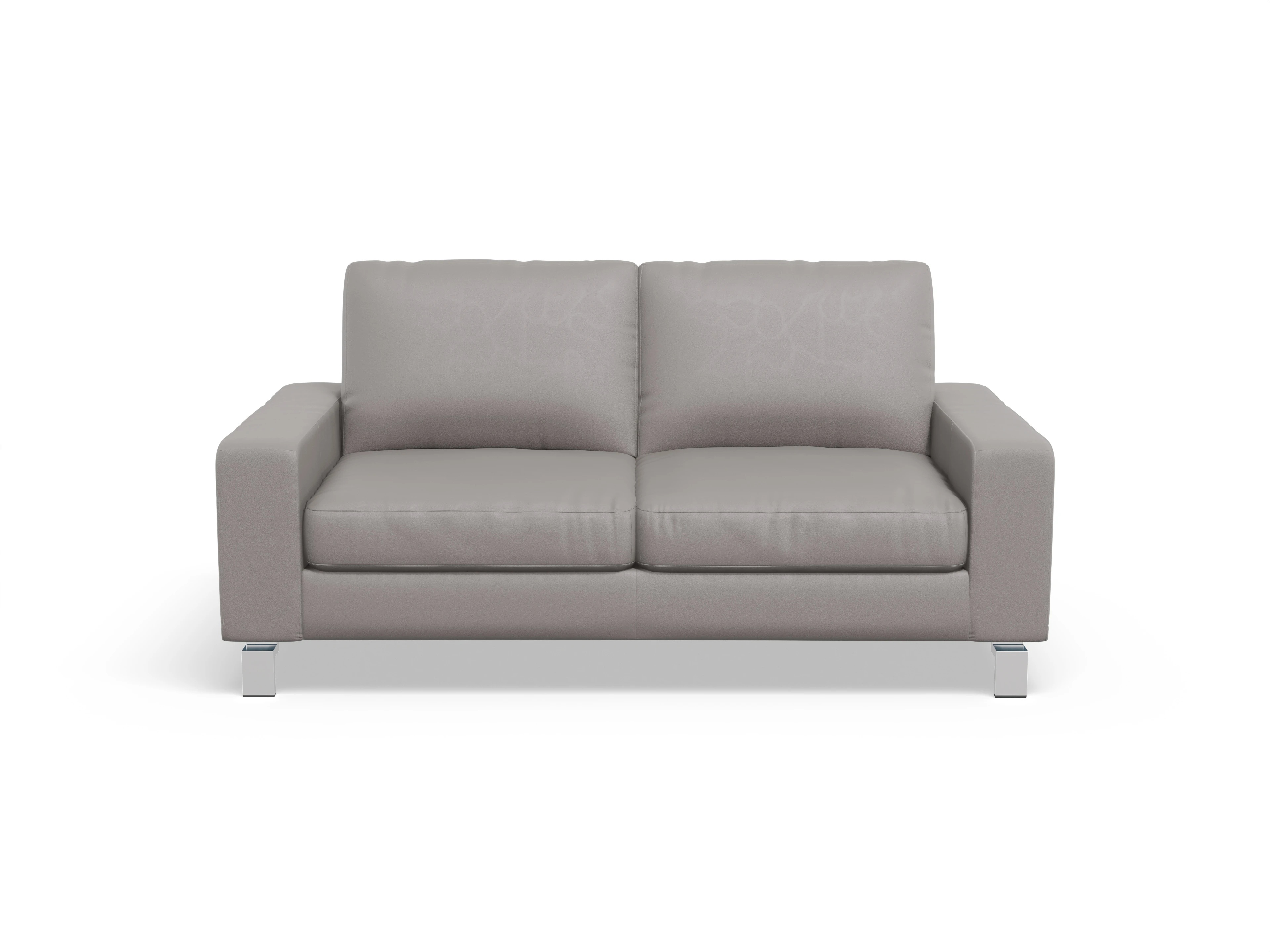 Indiana 2-Sitzer Sofa Large Ansicht des Produktes Indiana 2-Sitzer Sofa in Leder Grau
