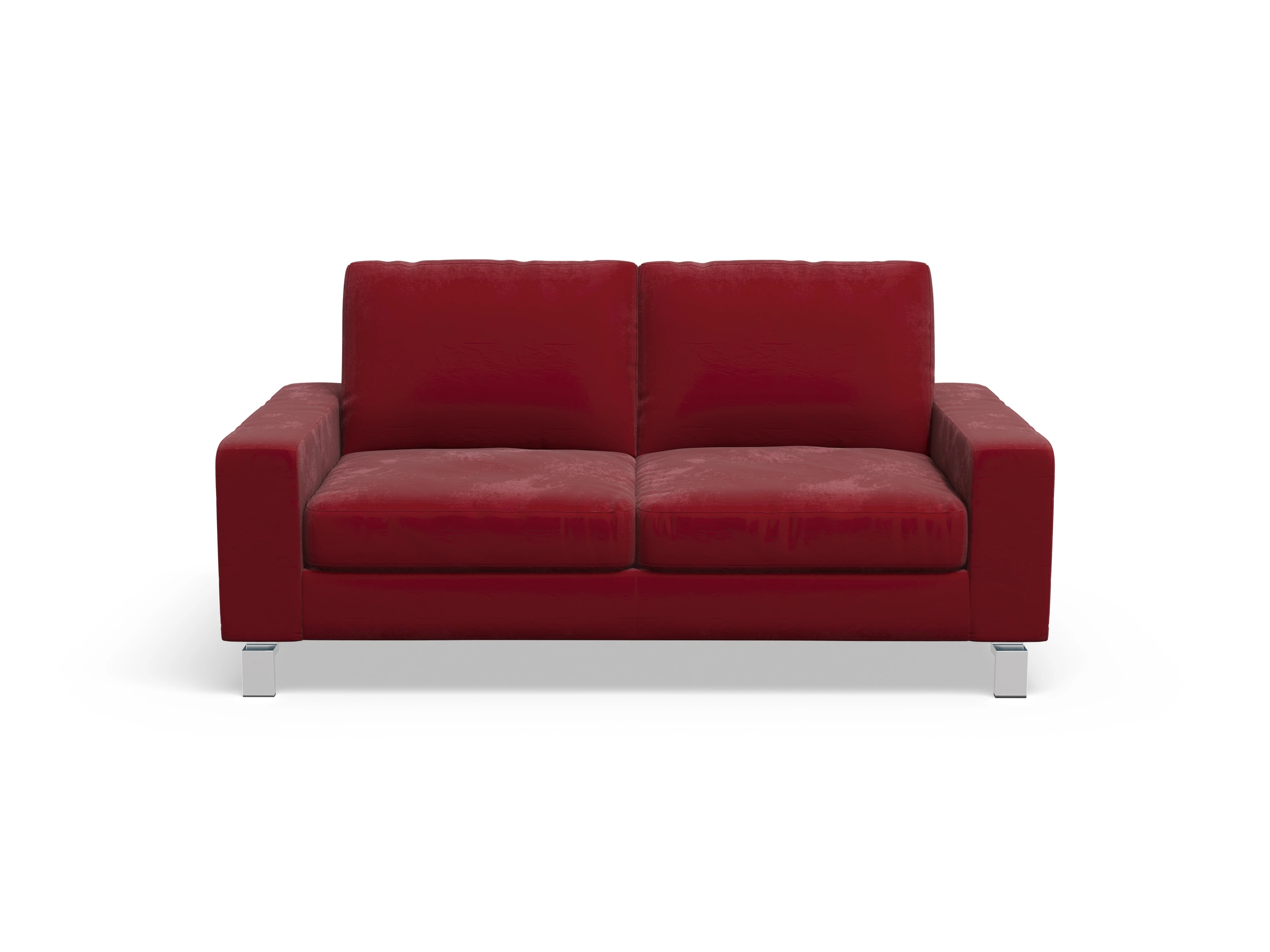 Indiana 2-Sitzer Sofa Large Ansicht des Produktes Indiana 2-Sitzer Sofa in Stoff Rot