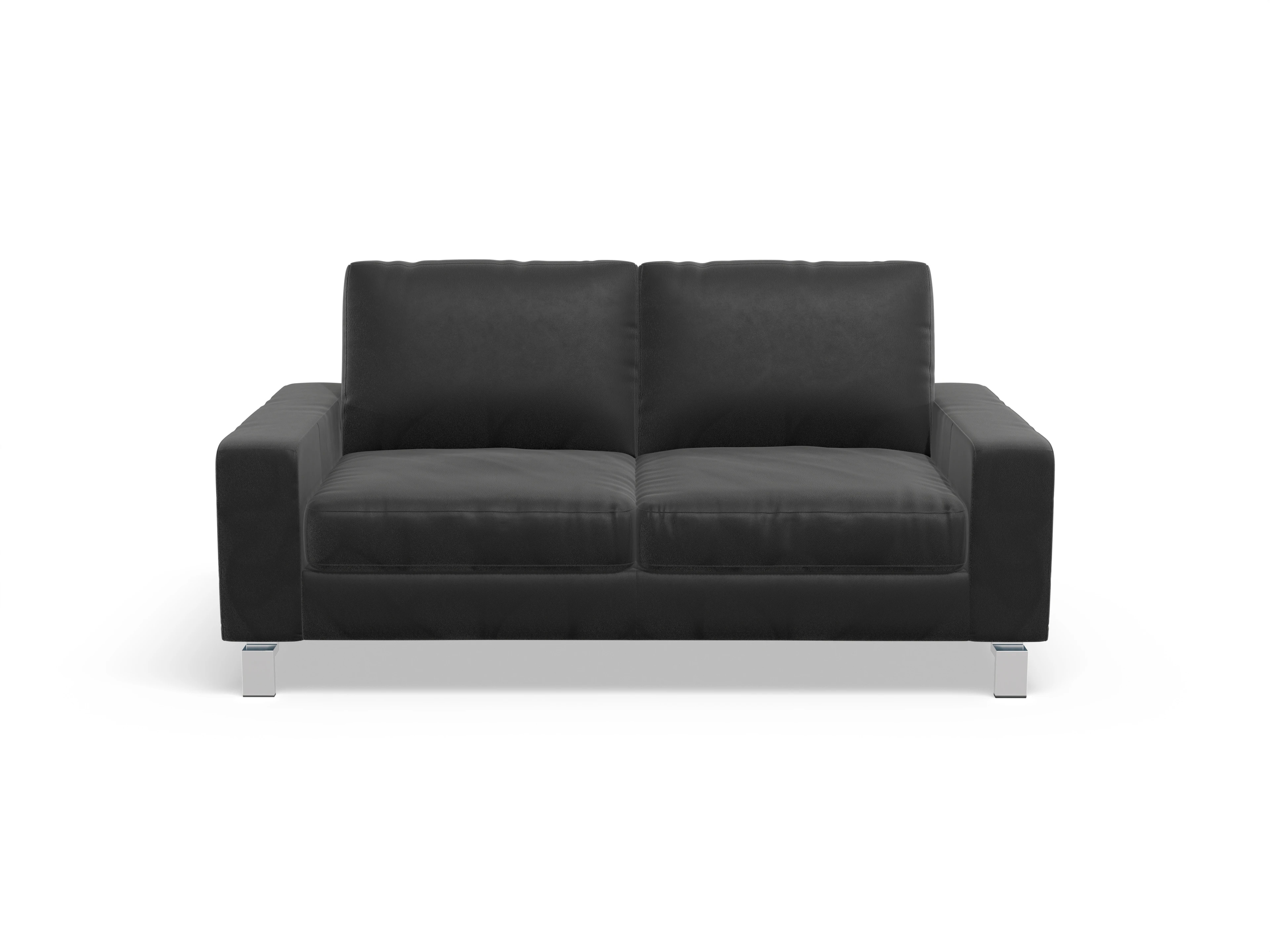 Indiana 2-Sitzer Sofa Large Ansicht des Produktes Indiana 2-Sitzer Sofa in Leder Grau