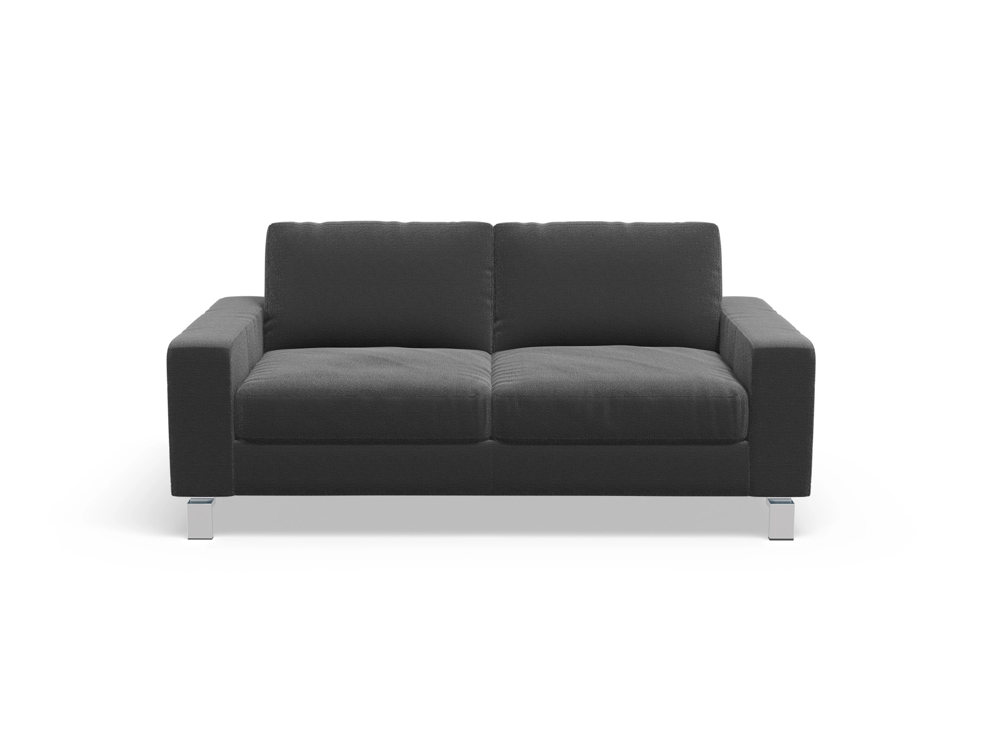 Ansicht des Produktes Indiana 2-Sitzer Sofa in Stoff Schwarz