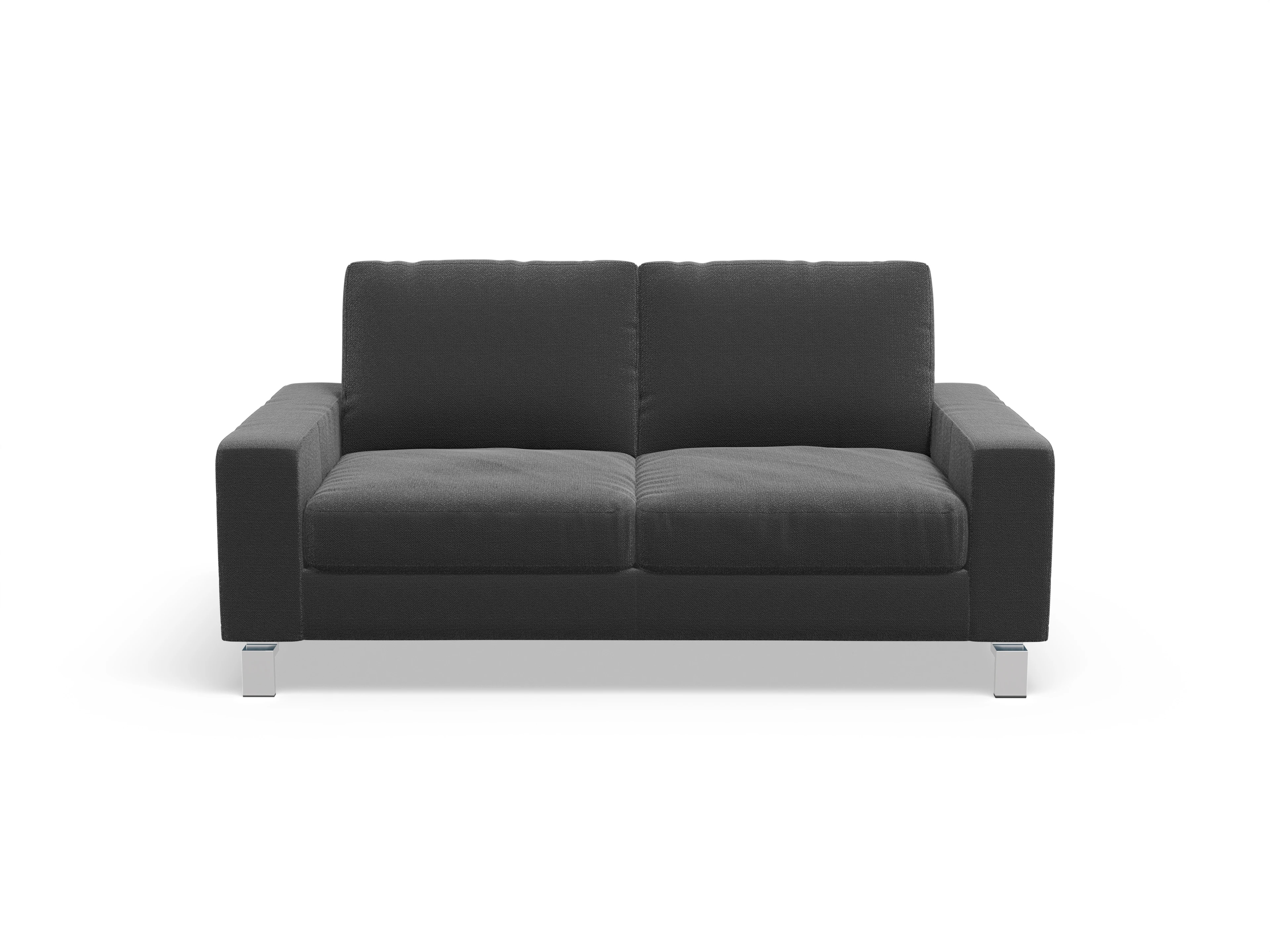 Indiana 2-Sitzer Sofa Large Ansicht des Produktes Indiana 2-Sitzer Sofa in Stoff Schwarz