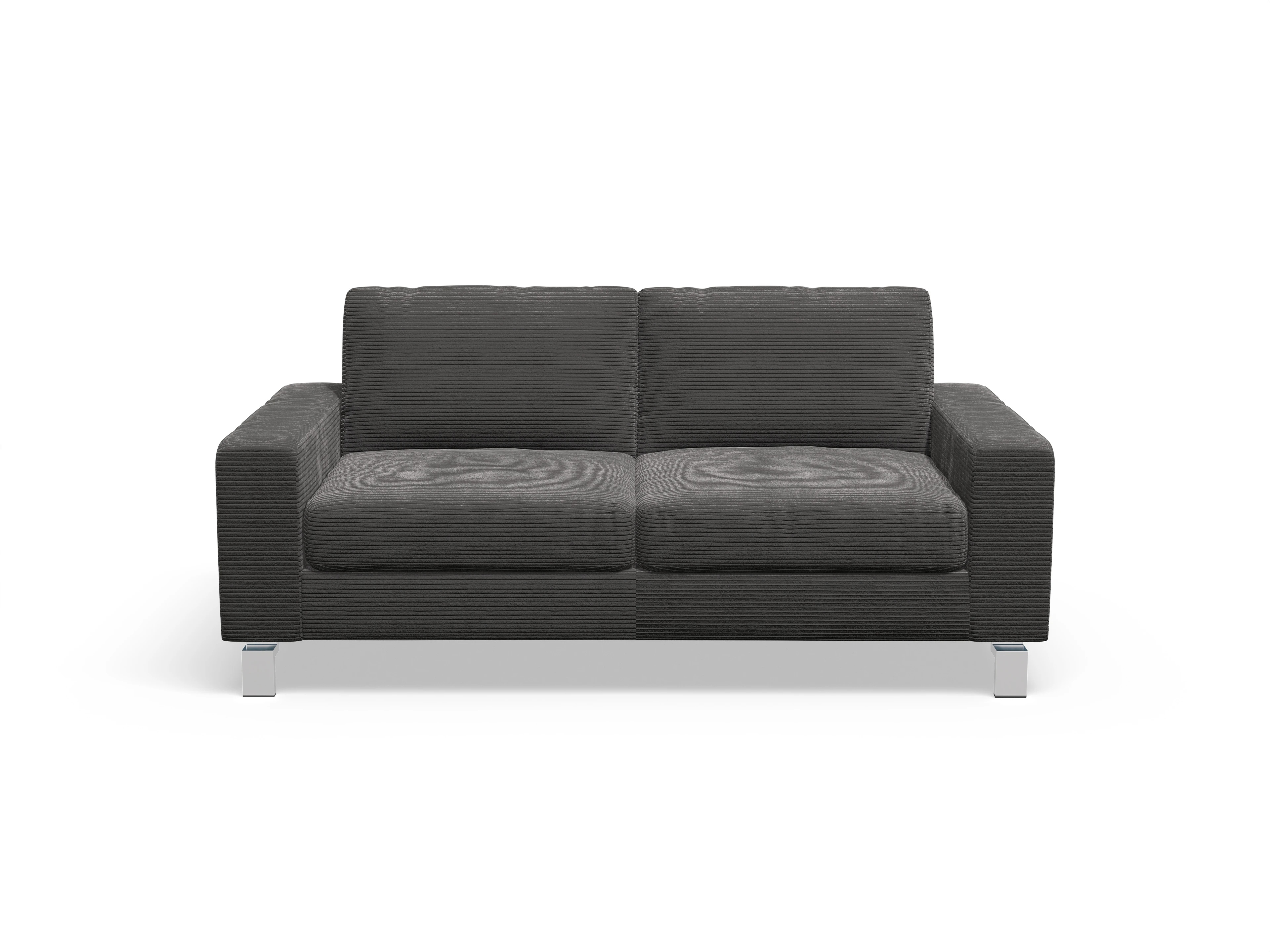 Ansicht des Produktes Indiana 2-Sitzer Sofa in Stoff Grau