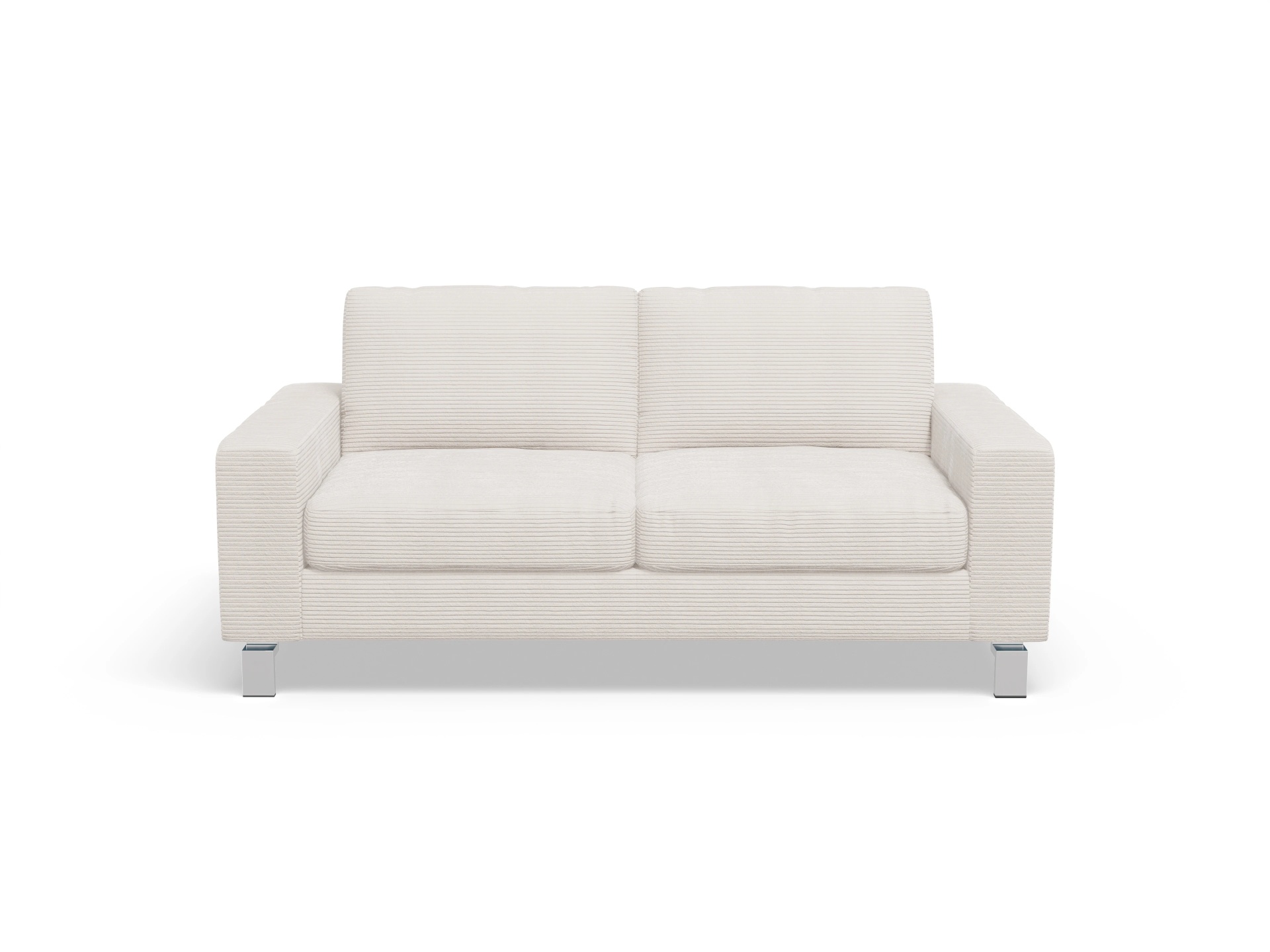 Ansicht des Produktes Indiana 2-Sitzer Sofa in Stoff Weiss