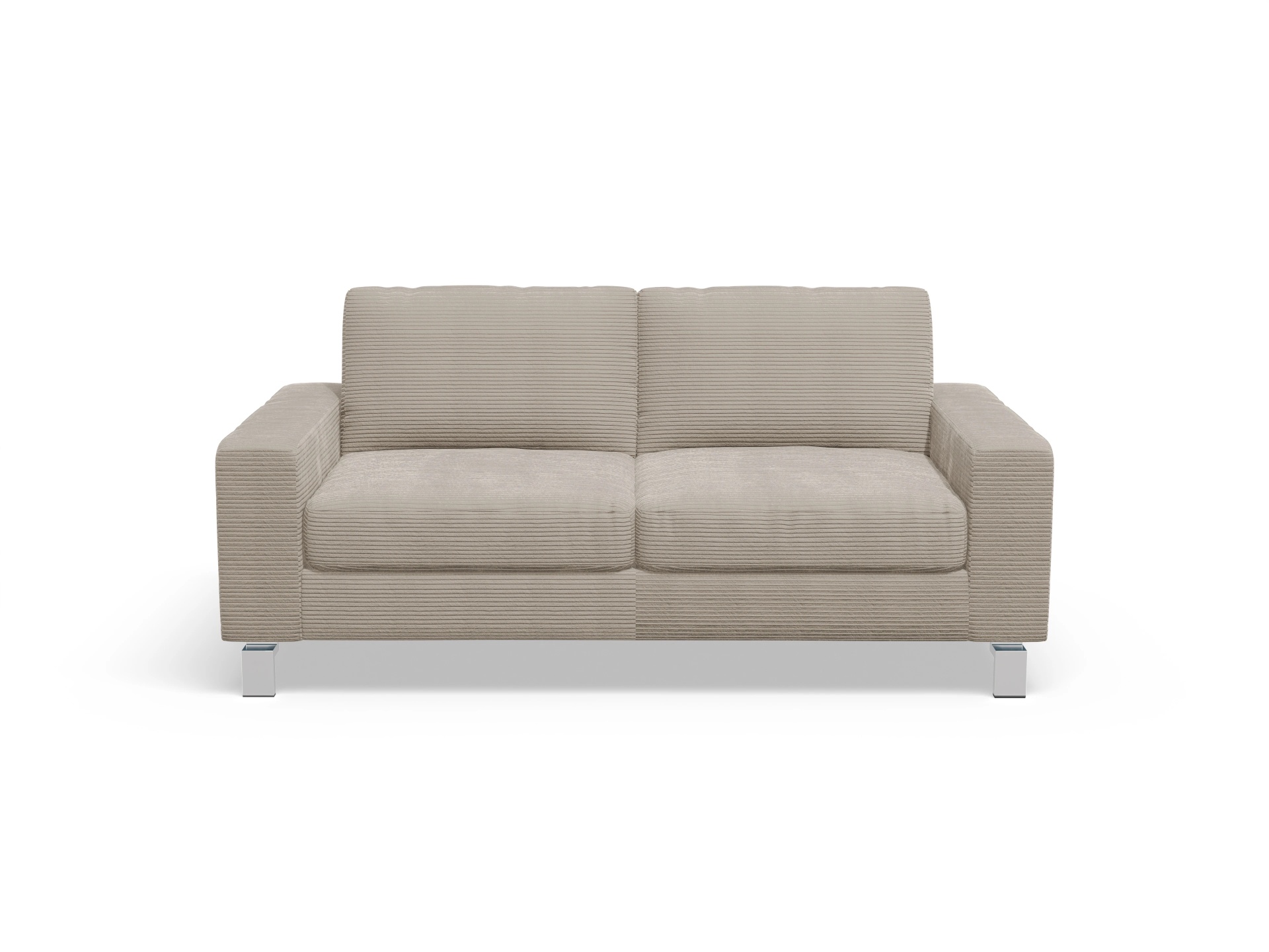 Ansicht des Produktes Indiana 2-Sitzer Sofa in Stoff Braun