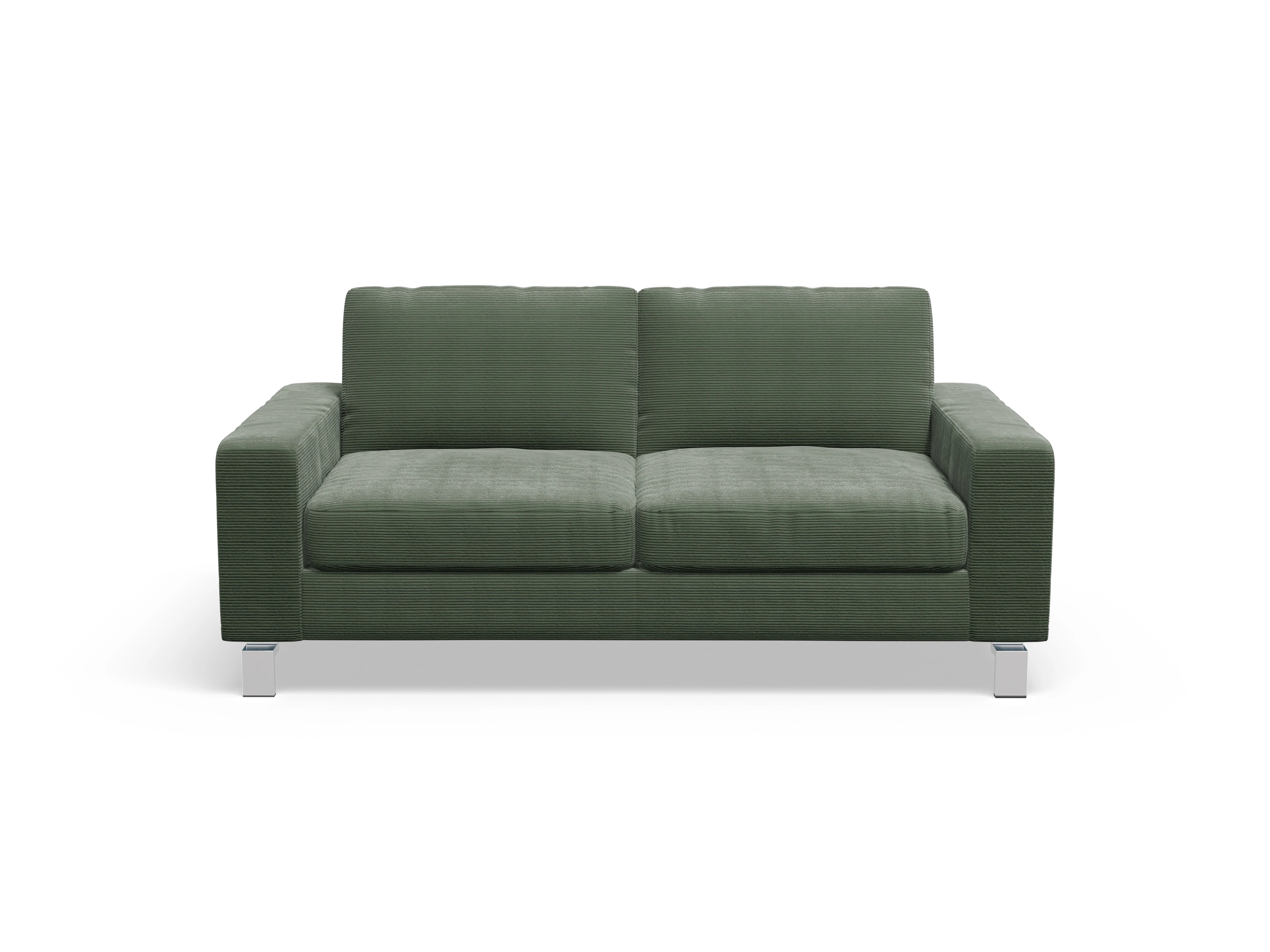 Ansicht des Produktes Indiana 2-Sitzer Sofa in Stoff Grün