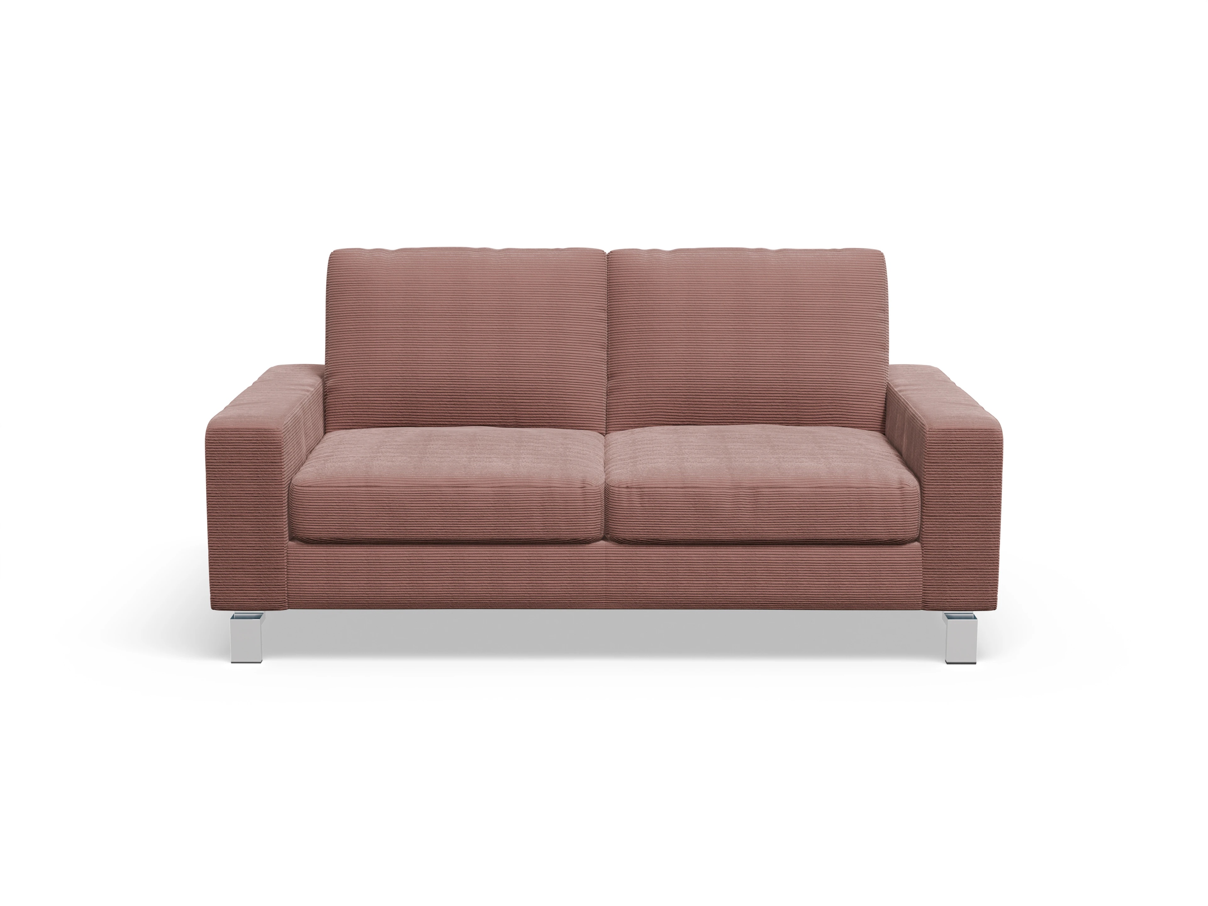 Indiana 2-Sitzer Sofa Large Ansicht des Produktes Indiana 2-Sitzer Sofa in Stoff Rosa