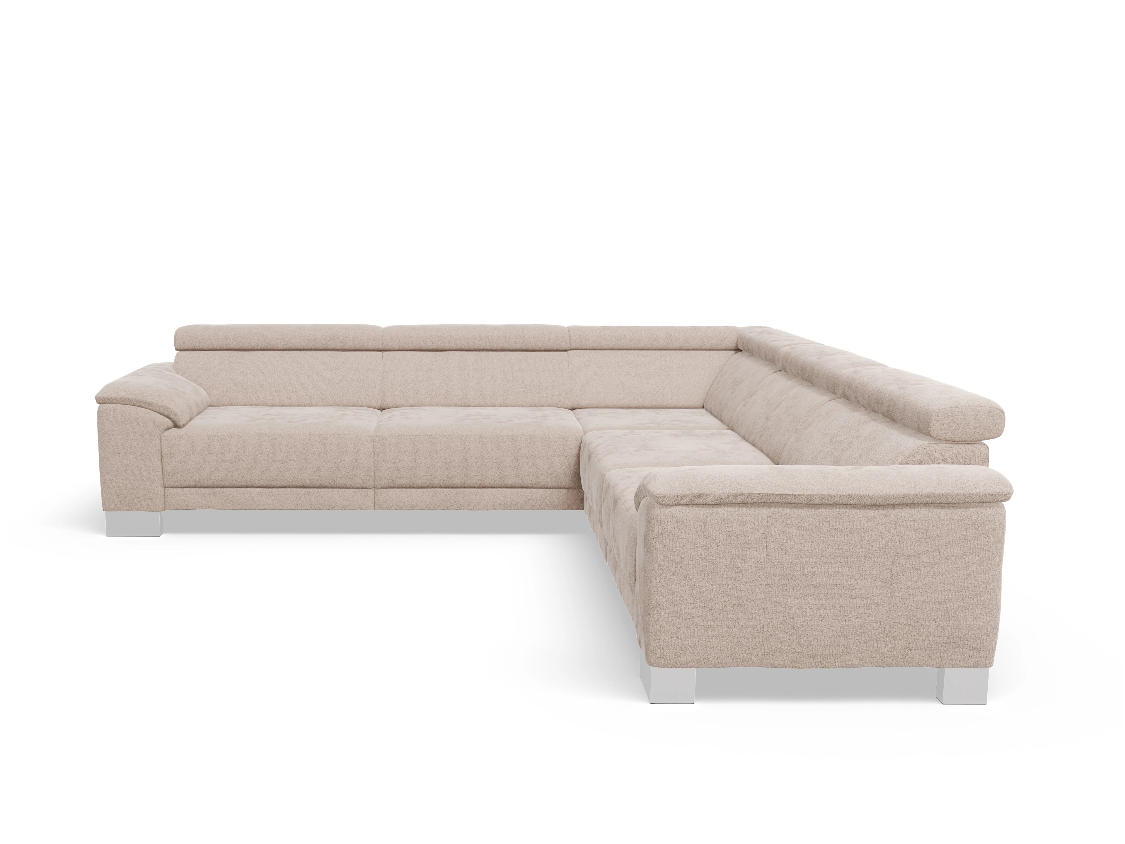 Antonio Ecksofa SPE Large Ansicht des Produktes Antonio Ecksofa gleichschenklig in Stoff Beige