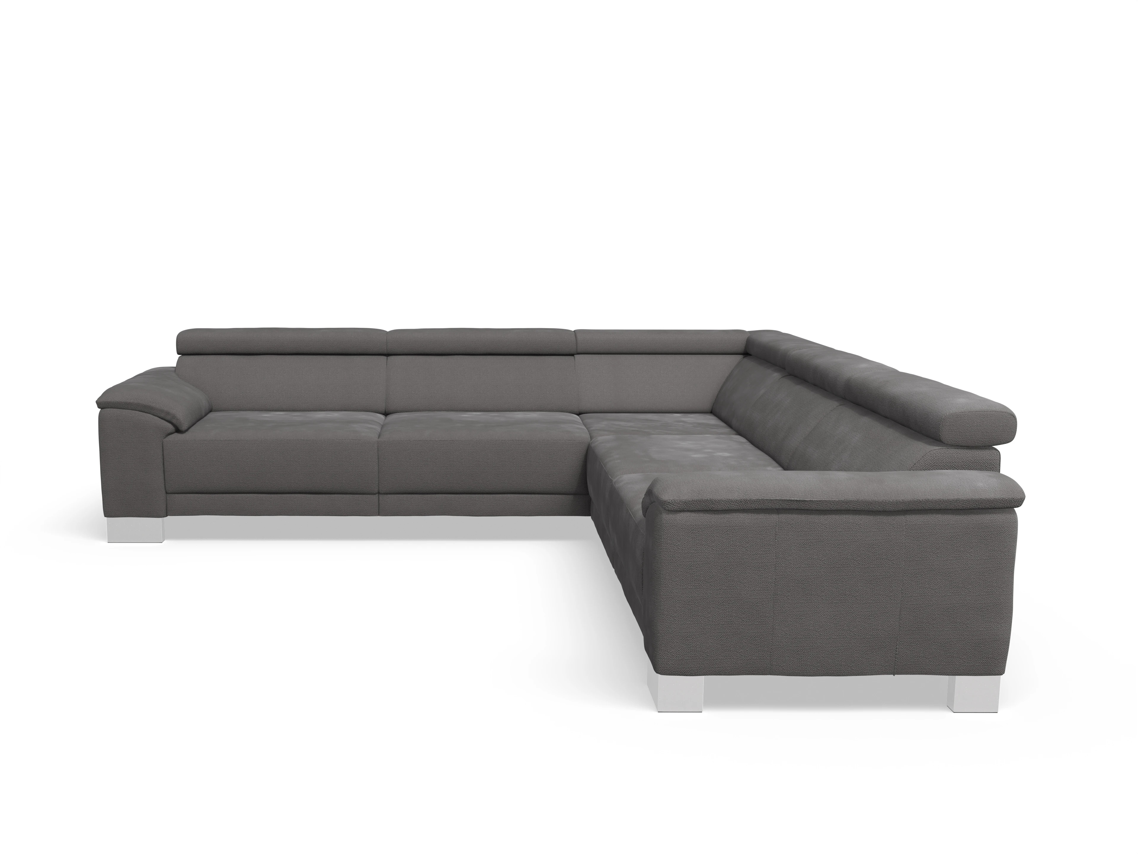 Antonio Ecksofa SPE Large Ansicht des Produktes Antonio Ecksofa gleichschenklig in Stoff Braun