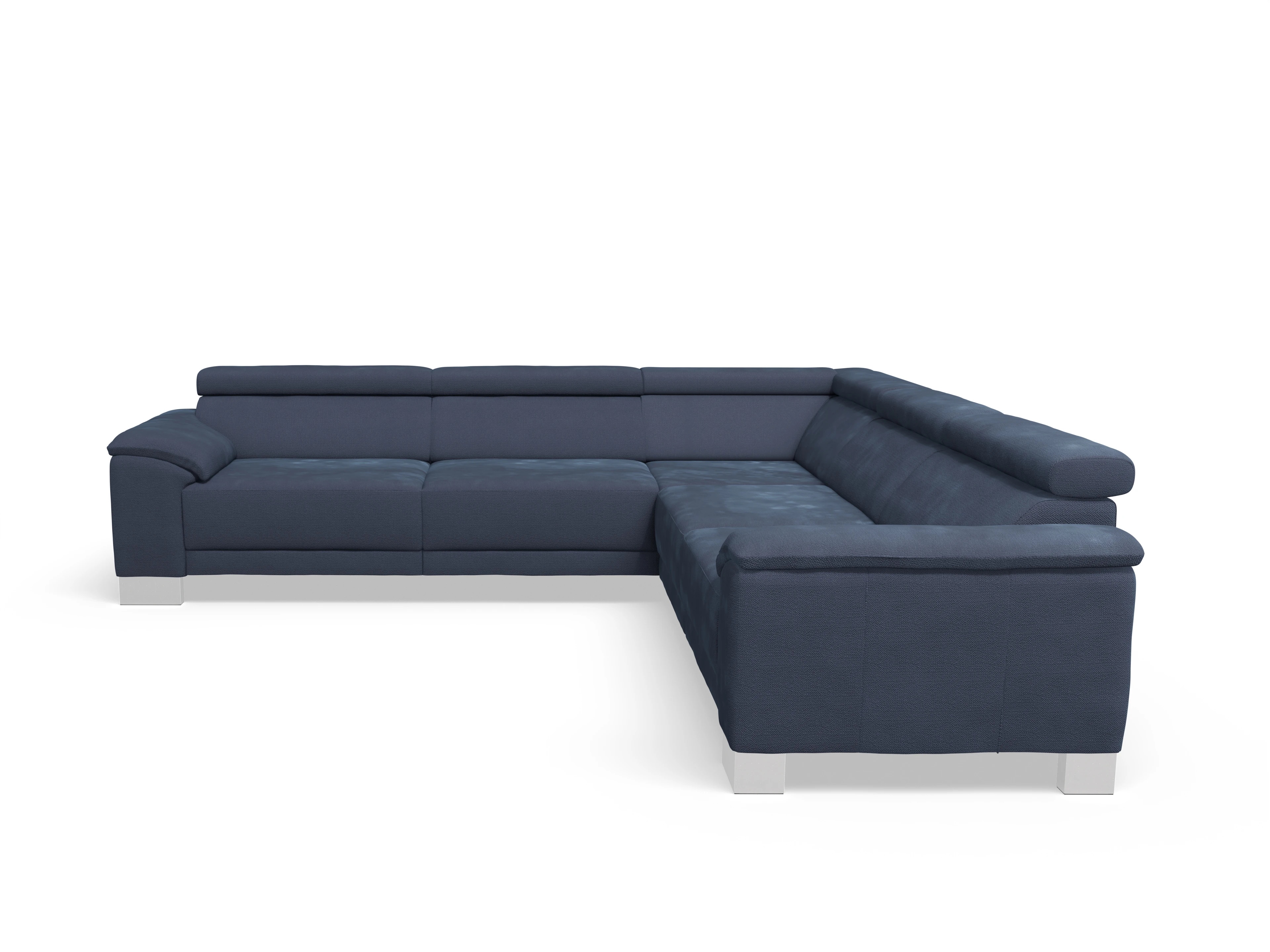 Antonio Ecksofa SPE Large Ansicht des Produktes Antonio Ecksofa gleichschenklig in Stoff Blau
