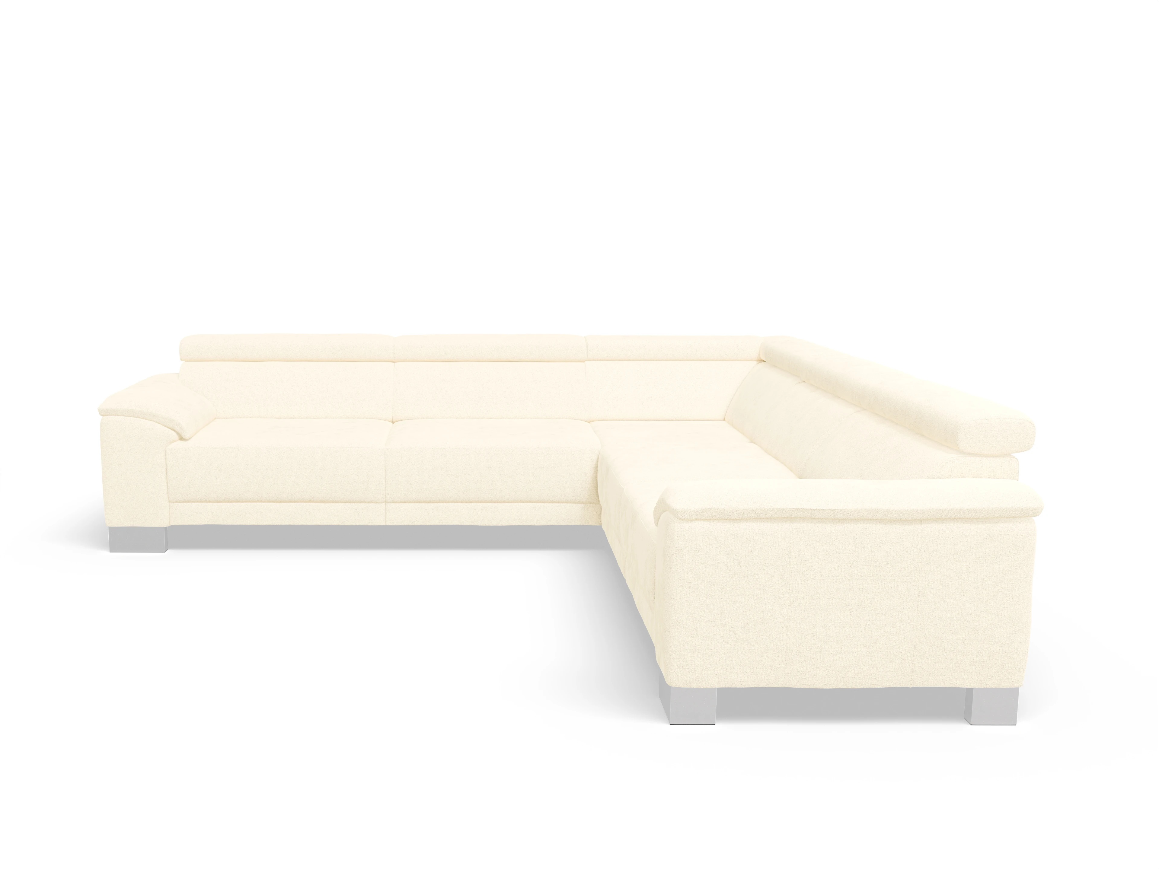 Ansicht des Produktes Antonio Ecksofa gleichschenklig in Stoff Beige