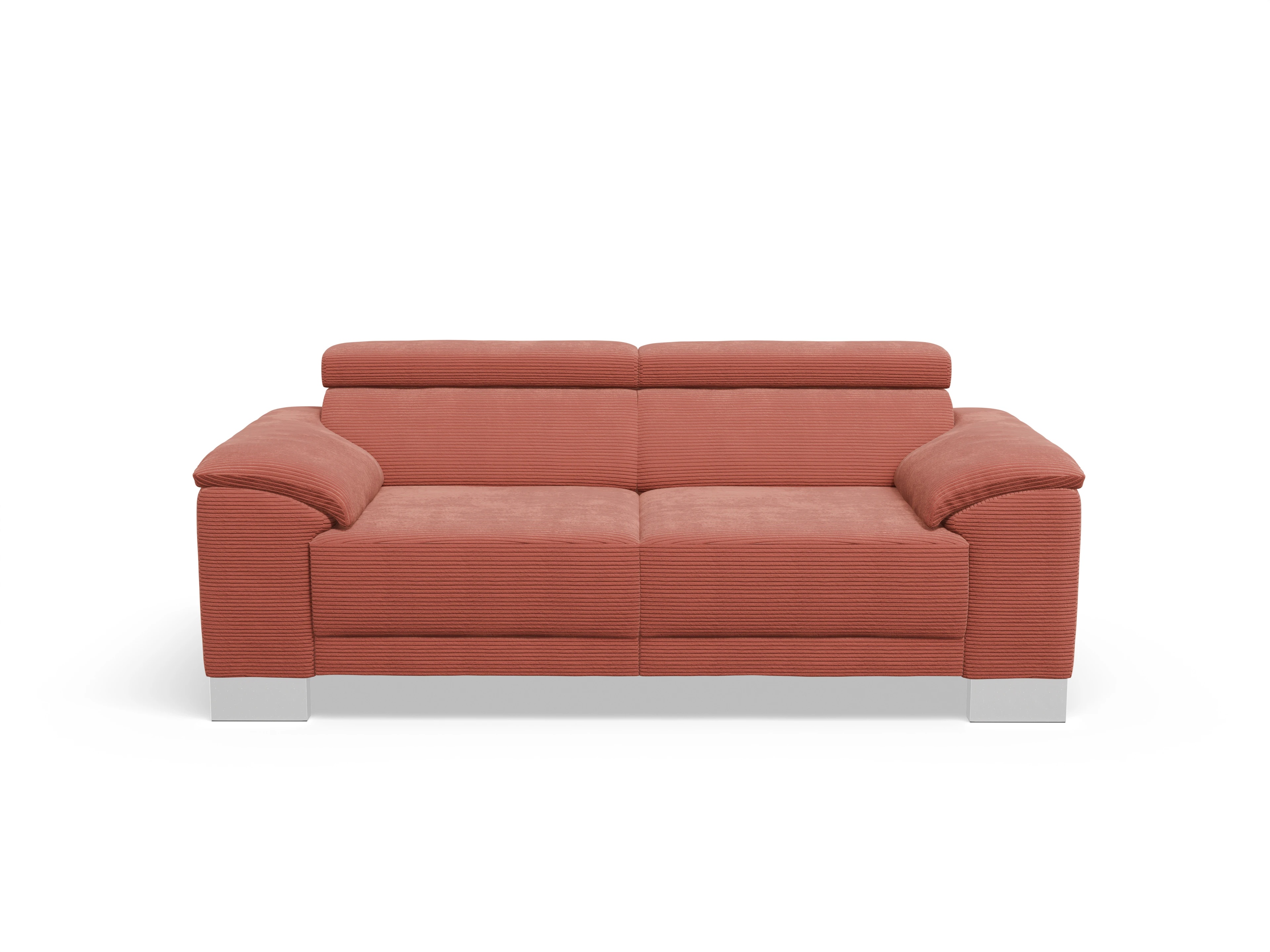Ansicht des Produktes Antonio 2-Sitzer Sofa in Stoff Orange