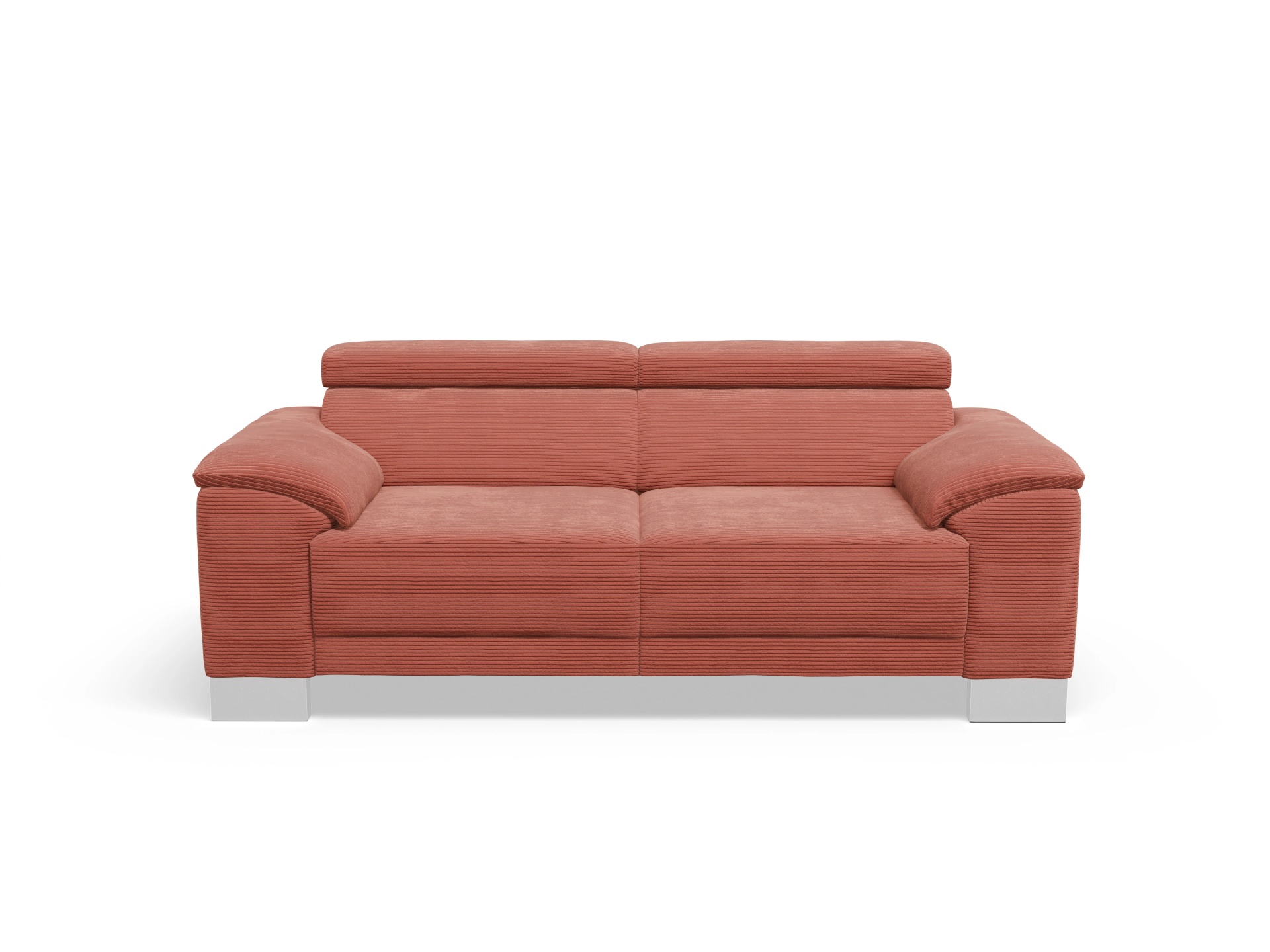 Ansicht des Produktes Antonio 2-Sitzer Sofa in Stoff Orange