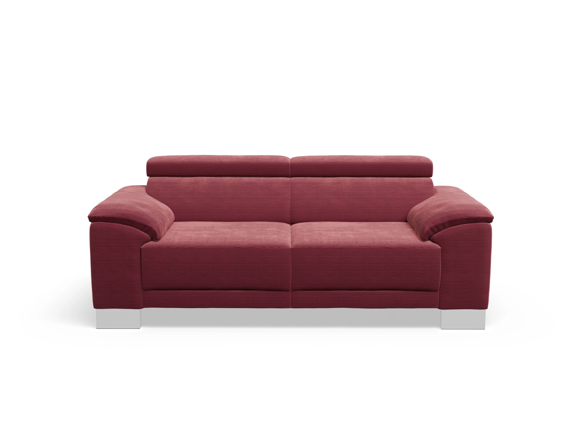 Ansicht des Produktes Antonio 2-Sitzer Sofa in Stoff Rot