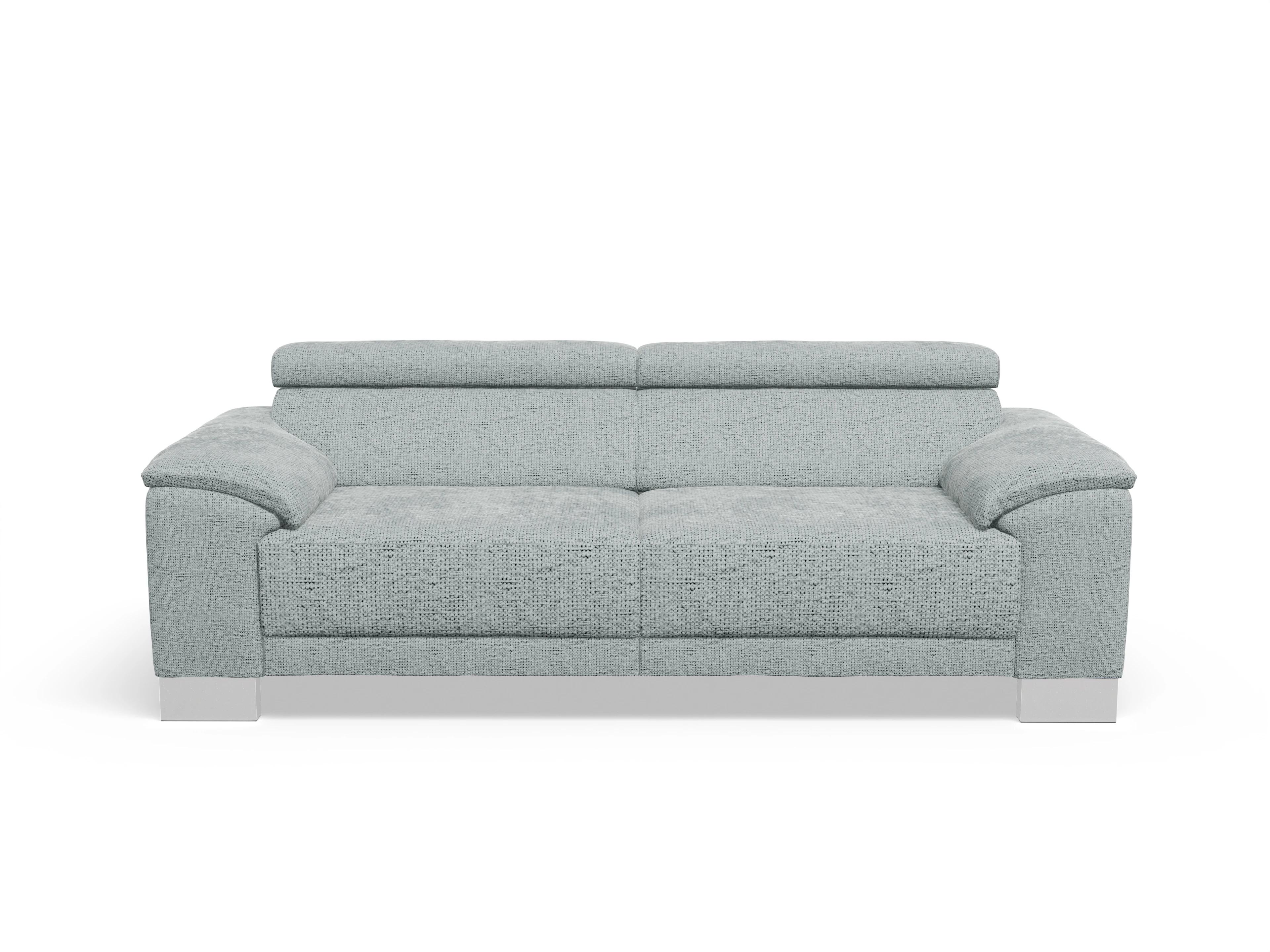 Antonio 3-Sitzer Sofa Ansicht des Produktes Antonio 3-Sitzer Sofa in Stoff Grau
