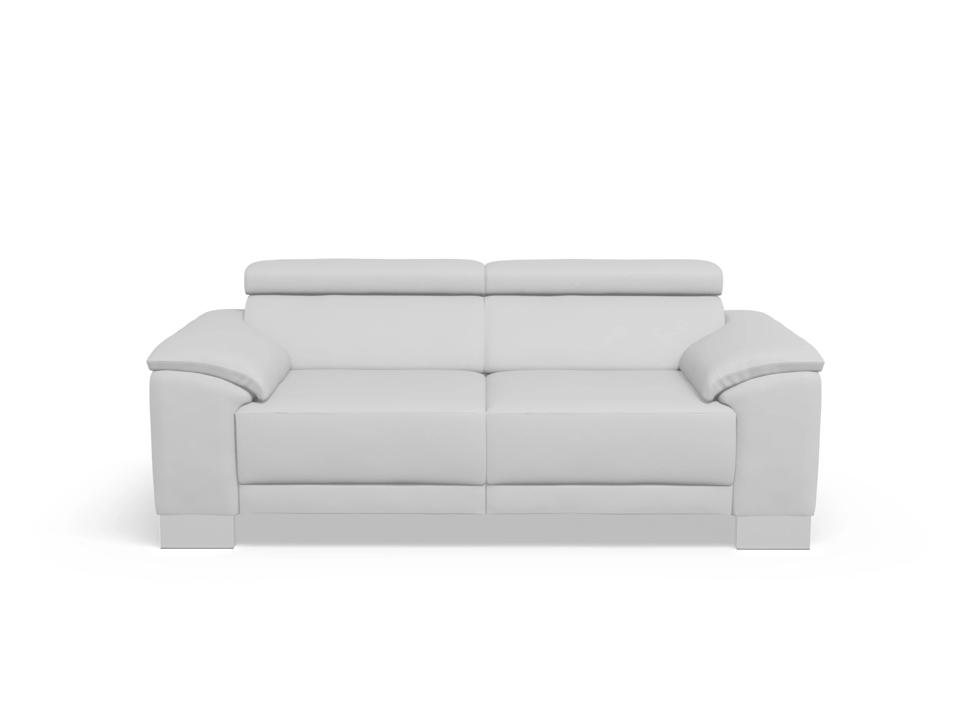 Antonio 2-Sitzer Sofa Ansicht des Produktes Antonio 2-Sitzer Sofa in Leder Grau