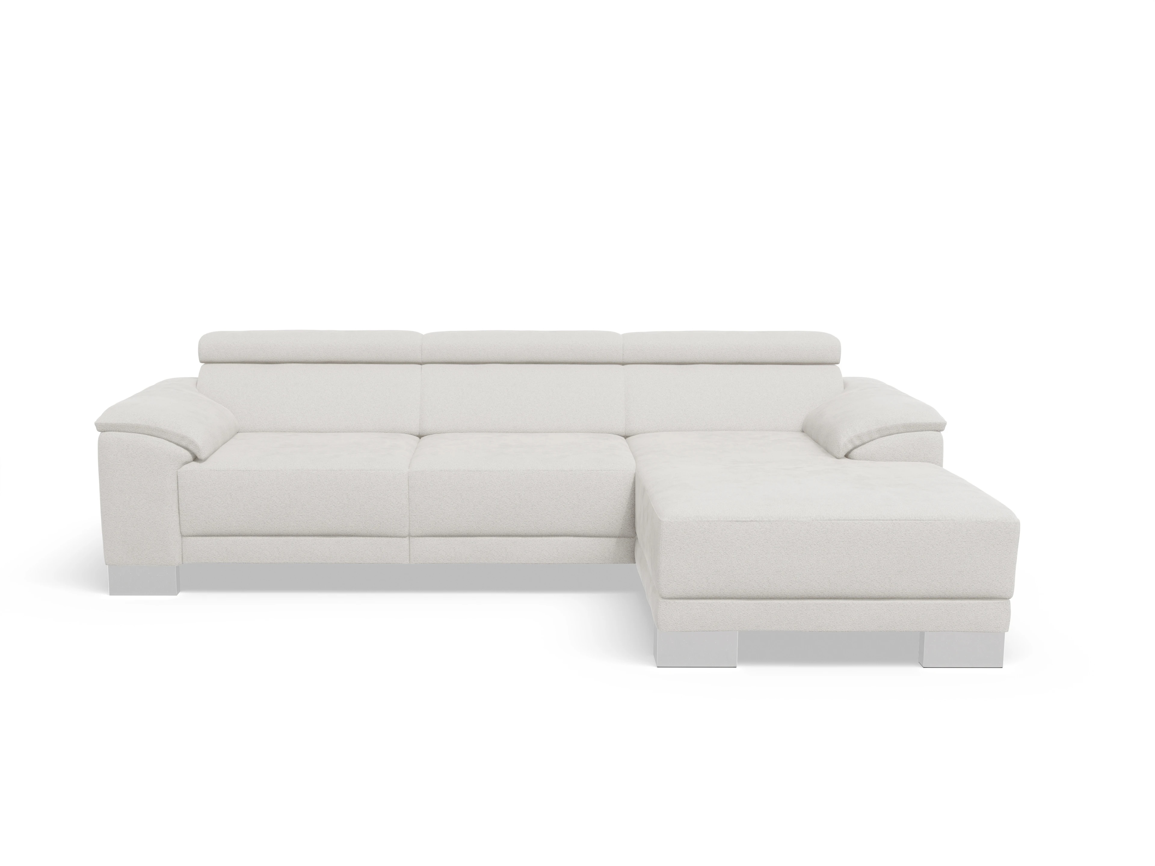 Antonio Ecksofa LO Medium R Ansicht des Produktes Antonio in Stoff Beige
