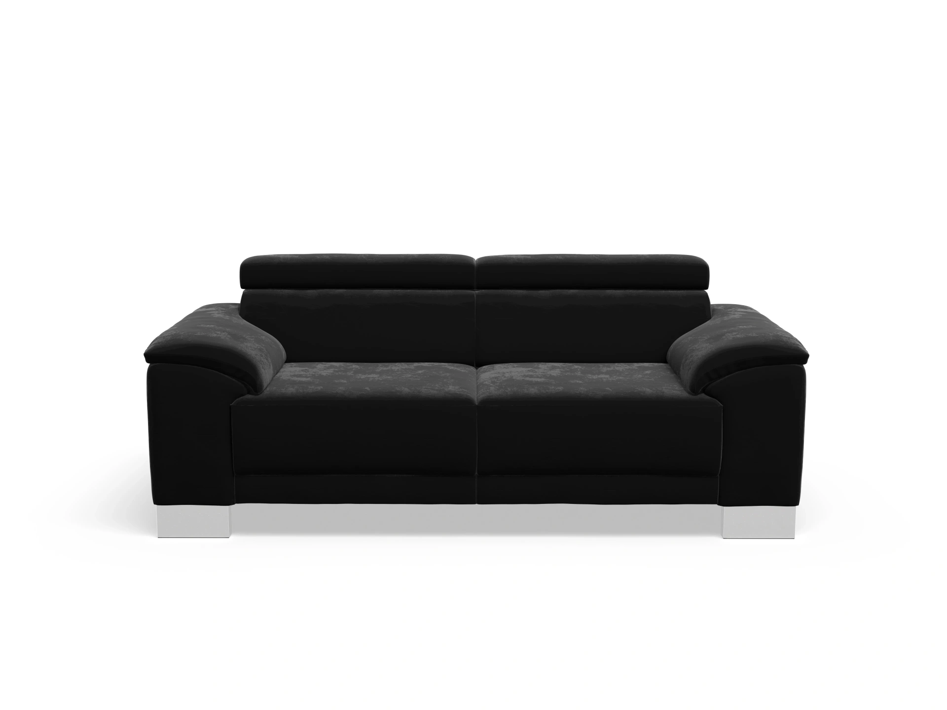 Ansicht des Produktes Antonio 2-Sitzer Sofa in Stoff Schwarz