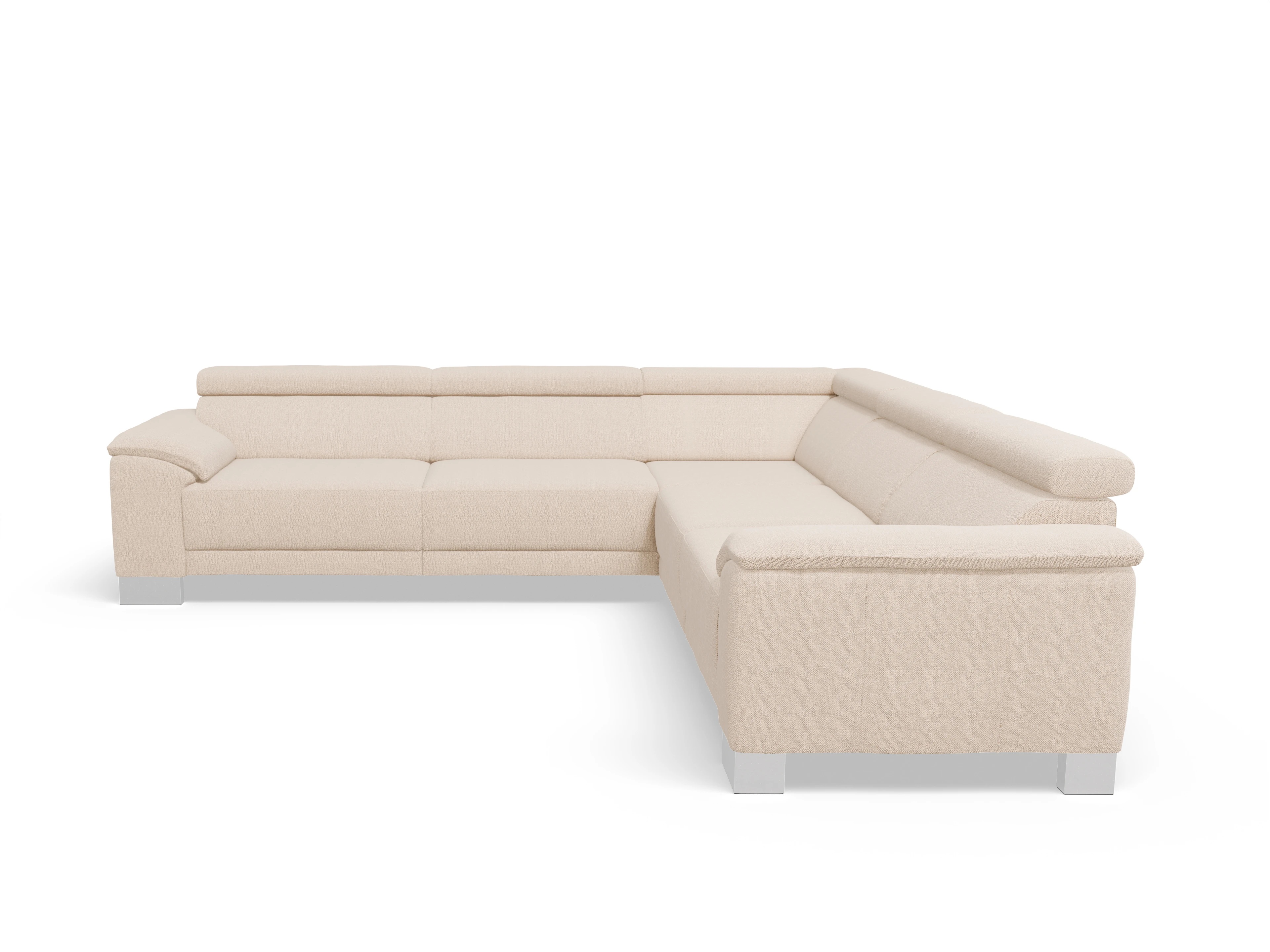 Antonio Ecksofa SPE Large Ansicht des Produktes Antonio Ecksofa gleichschenklig in Stoff Beige