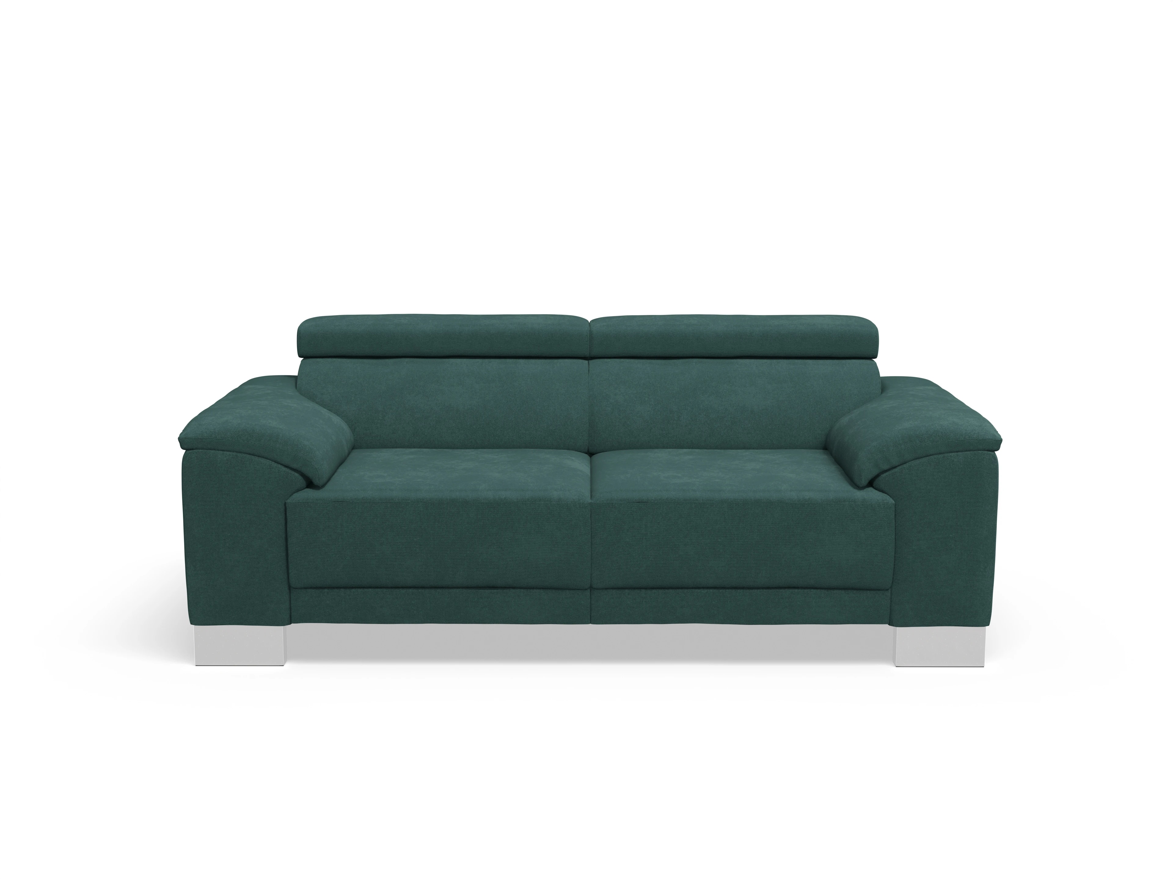 Ansicht des Produktes Antonio 2-Sitzer Sofa in Stoff Grün