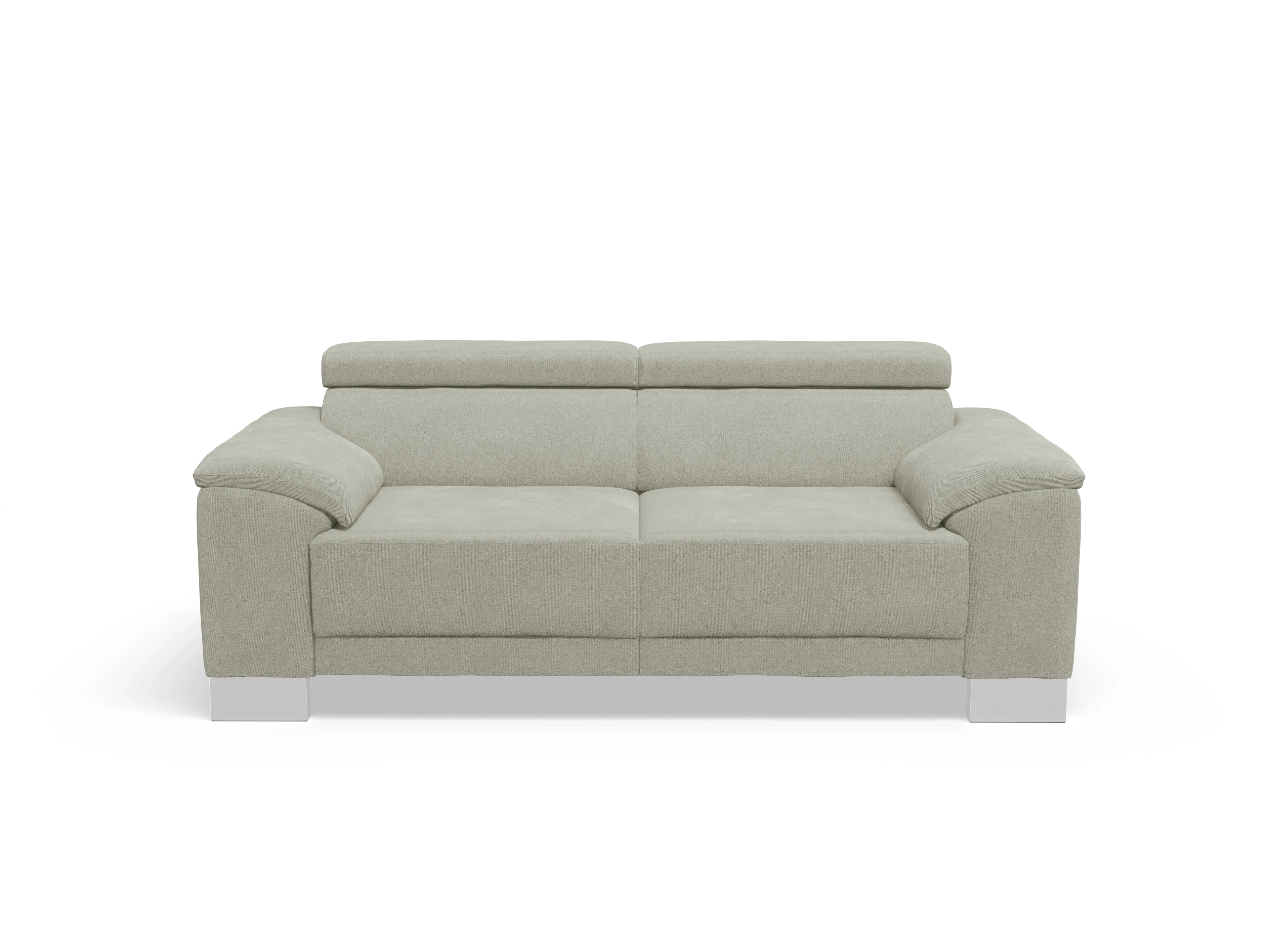 Ansicht des Produktes Antonio 2-Sitzer Sofa in Stoff Grau