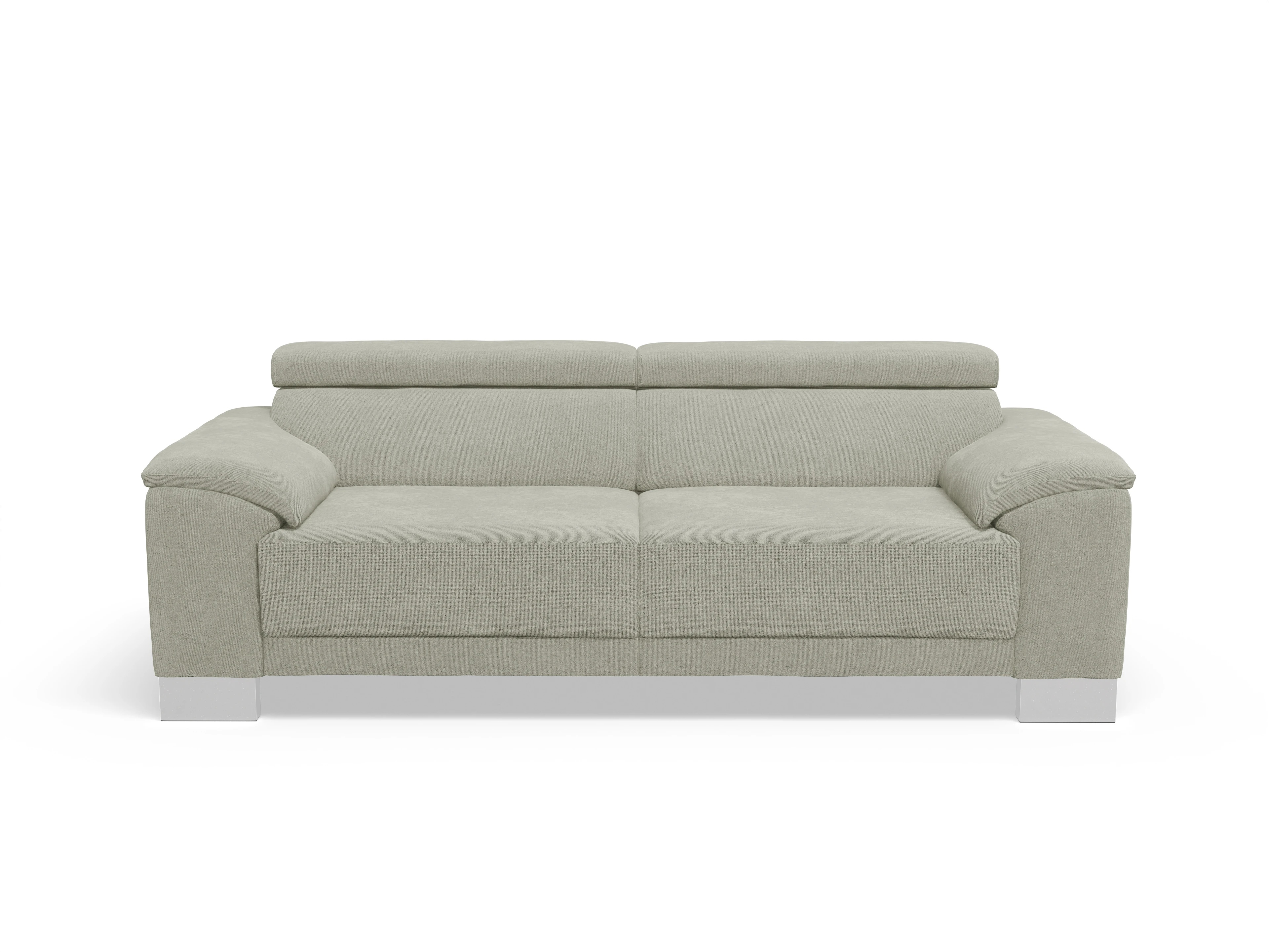 Ansicht des Produktes Antonio 3-Sitzer Sofa in Stoff Grau