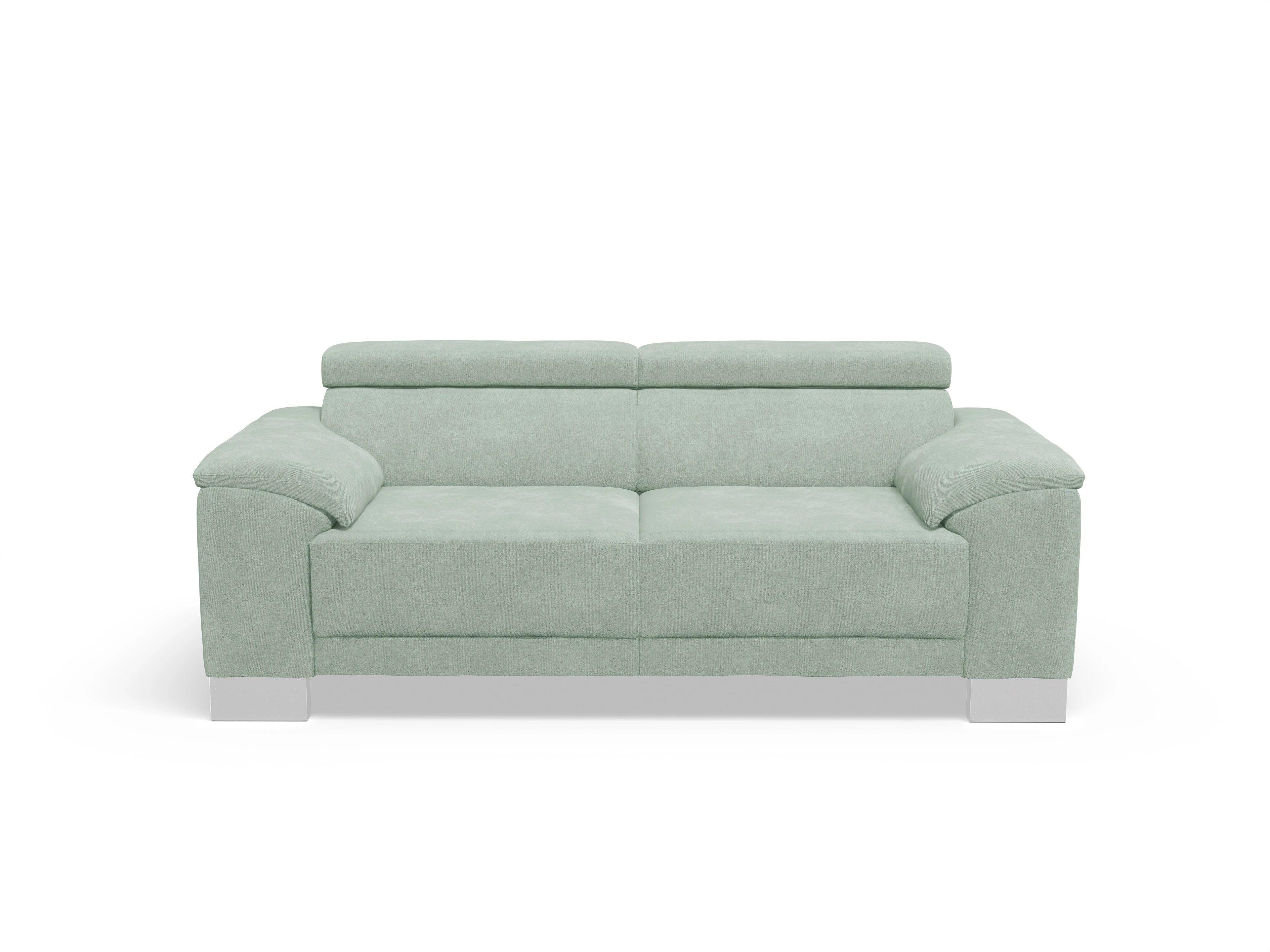 Ansicht des Produktes Antonio 2-Sitzer Sofa in Stoff Grün