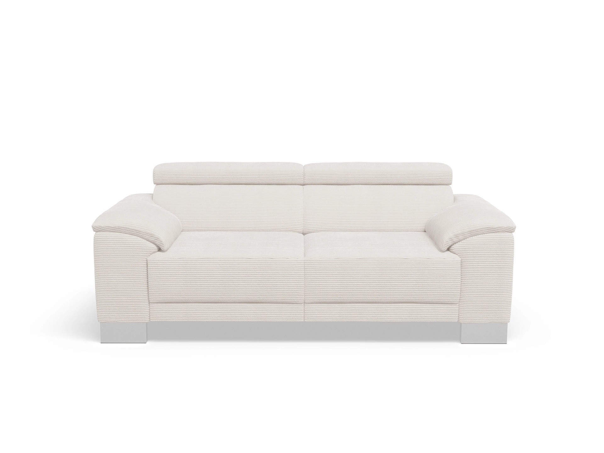 Ansicht des Produktes Antonio 2-Sitzer Sofa in Stoff Weiss