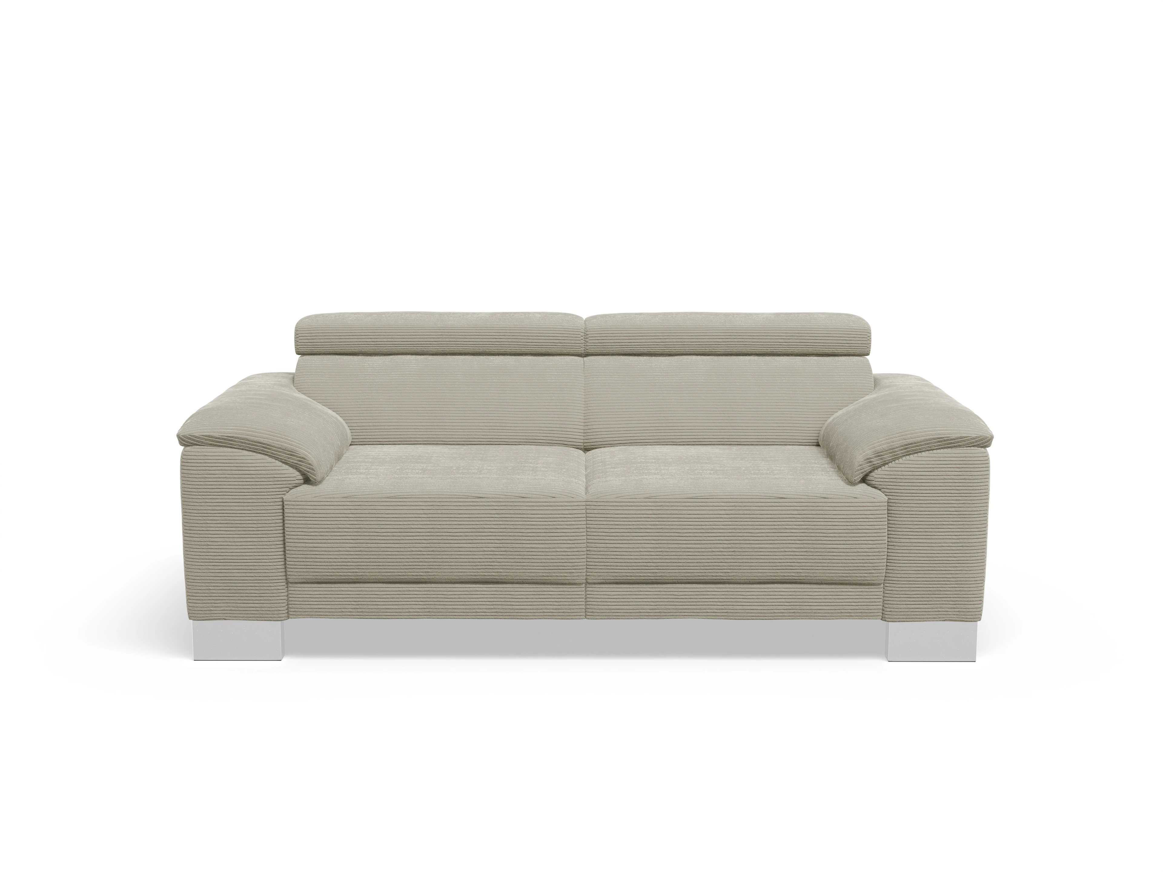 Antonio 2-Sitzer Sofa Ansicht des Produktes Antonio 2-Sitzer Sofa in Stoff Grau