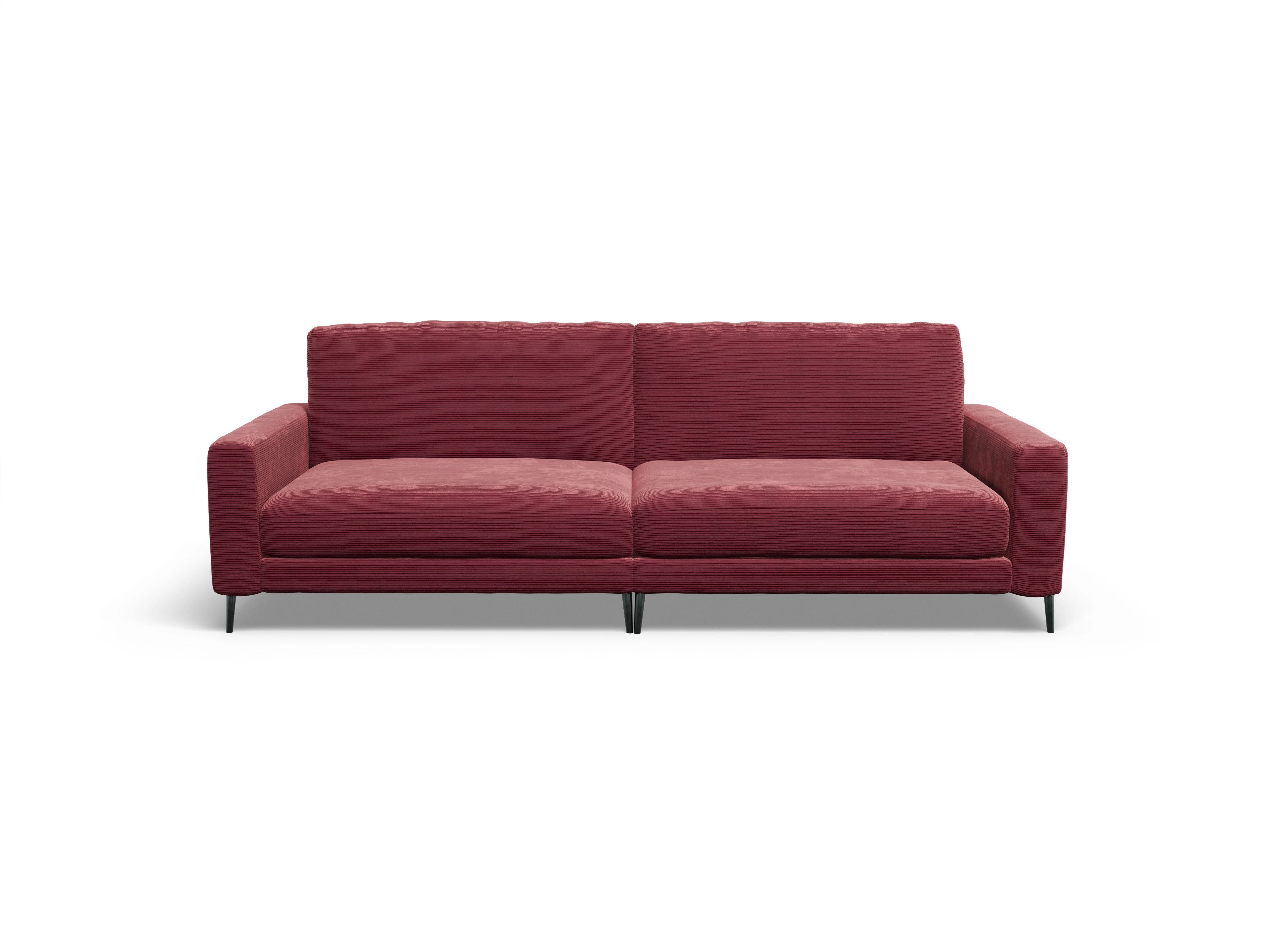 Ansicht des Produktes Urbana 3-Sitzer Sofa in Stoff Rot