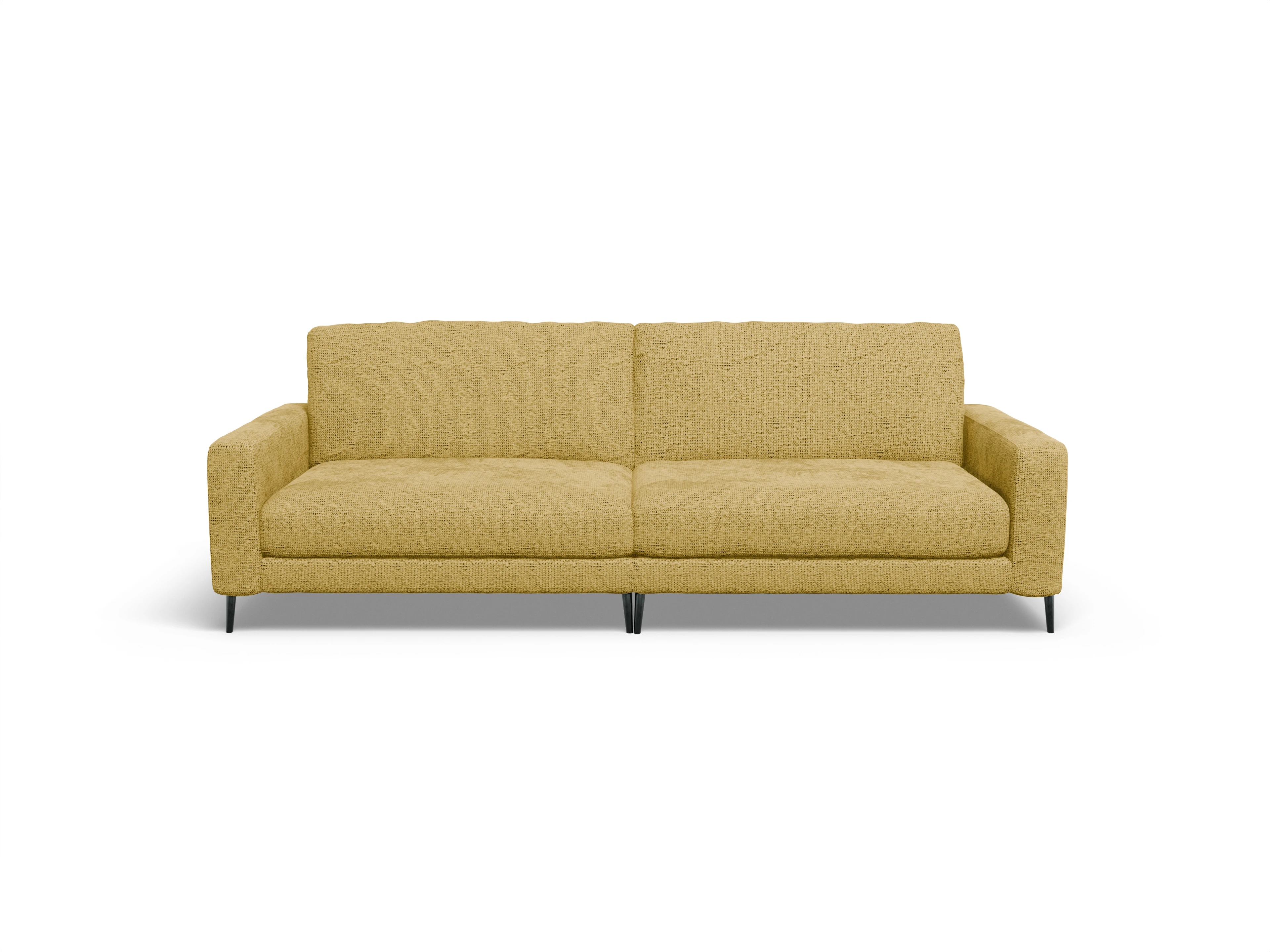 Ansicht des Produktes Urbana 3-Sitzer Sofa in Stoff Gelb