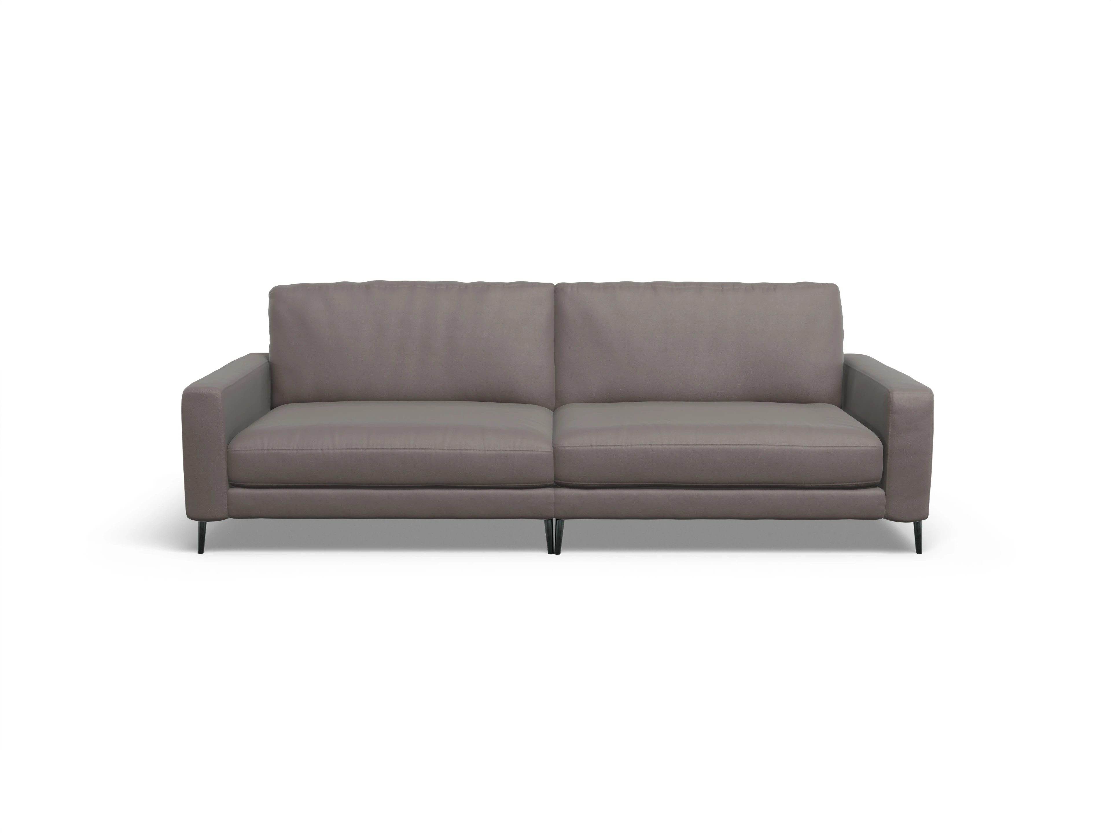 Urbana 3-Sitzer Sofa Ansicht des Produktes Urbana 3-Sitzer Sofa in Leder Grau