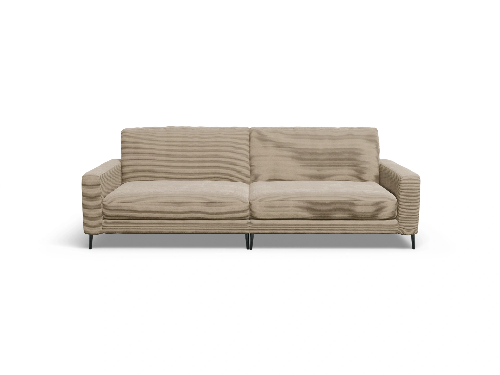 Ansicht des Produktes Urbana 3-Sitzer Sofa in Stoff Braun