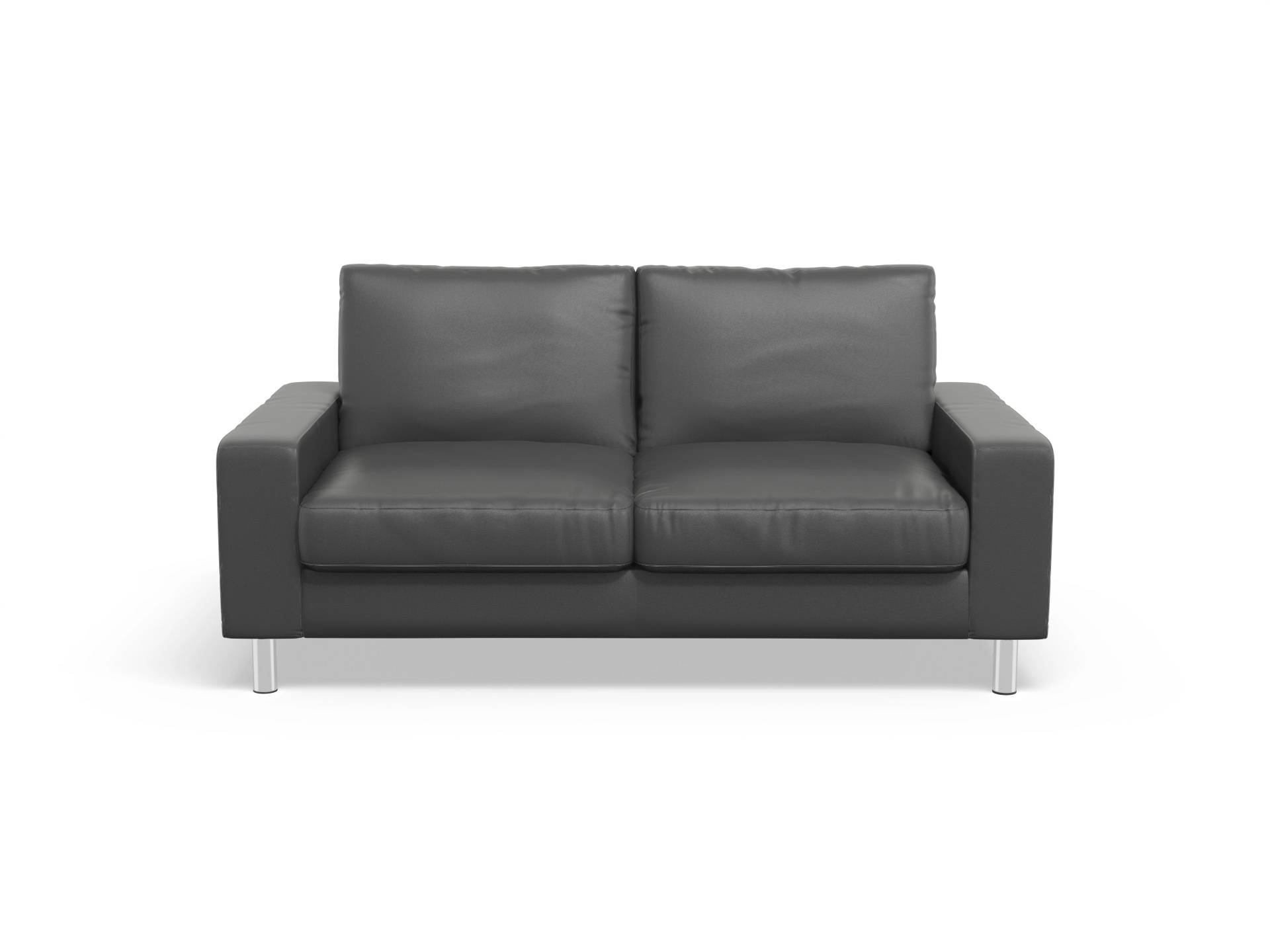 Campo Move 2-Sitzer Sofa Ansicht des Produktes Campo Move 2-Sitzer Sofa in Leder Grau