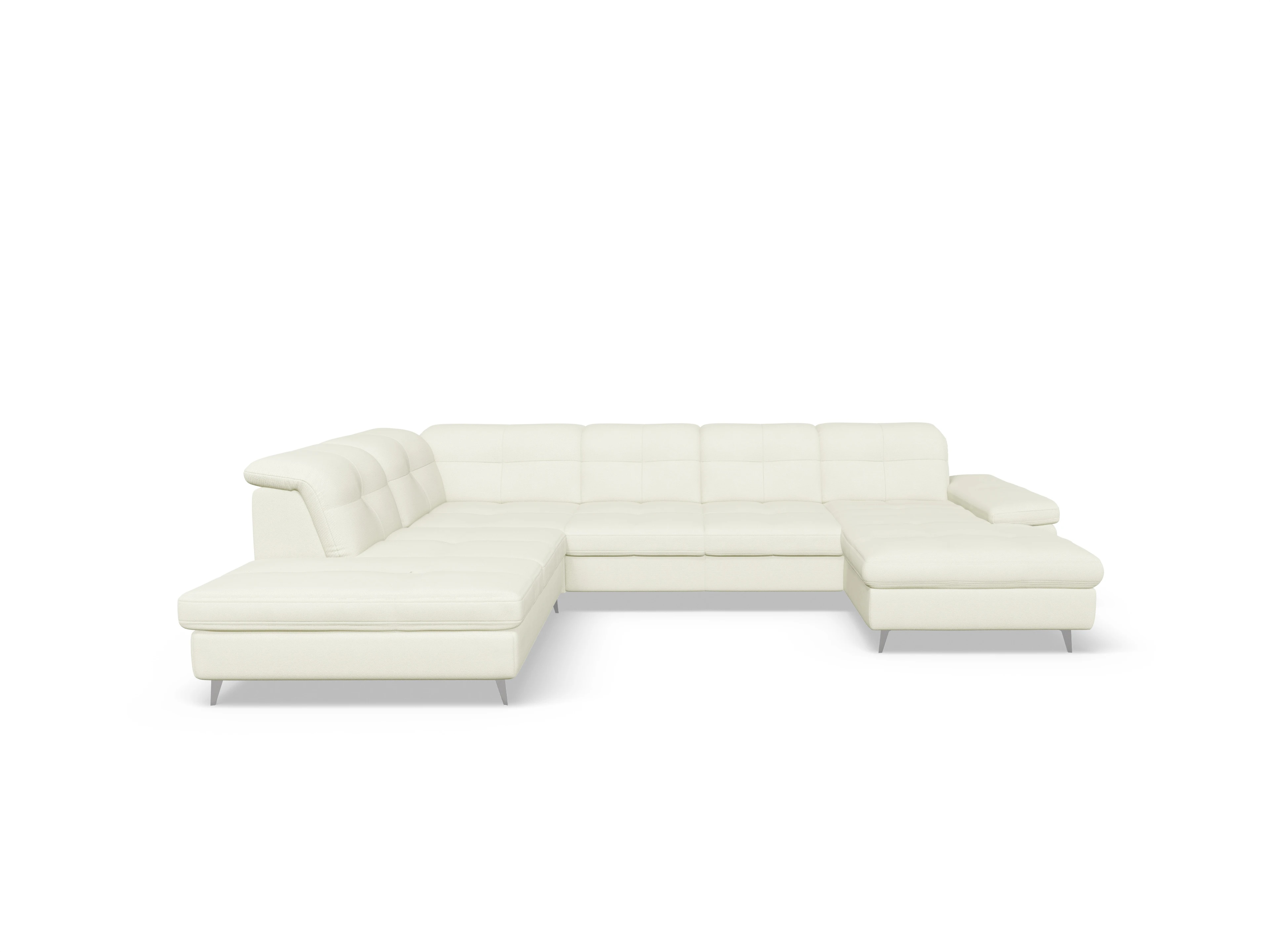 Sitz Concept smart 1097 Canapé Medium SE 1,5Aho R Ansicht des Produktes SC Smart 1097 Wohnlandschaft offen beidseitig in Stoff Beige