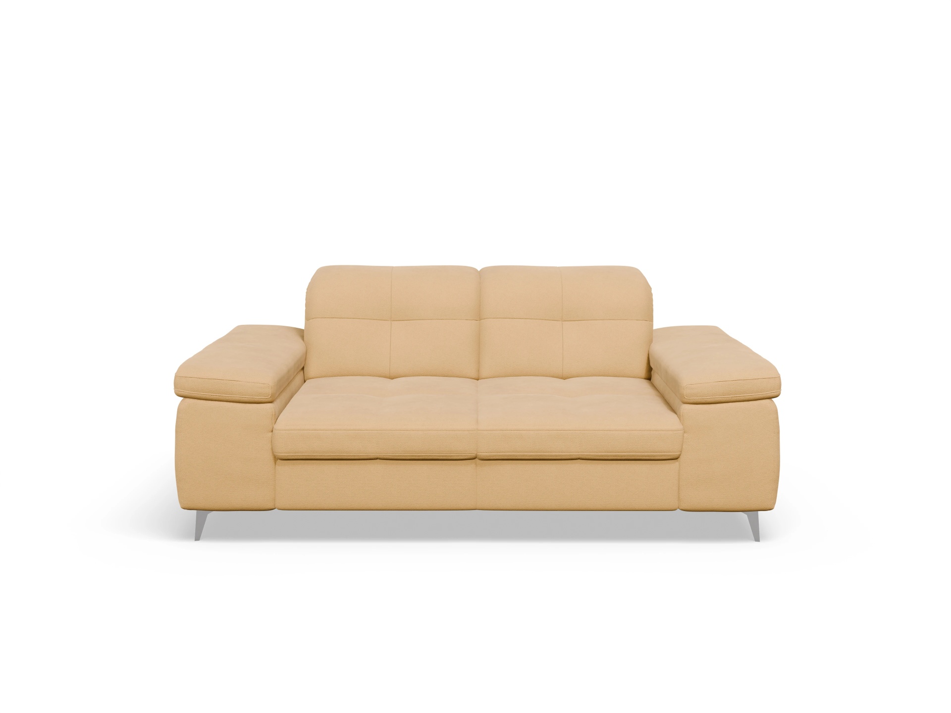 Ansicht des Produktes SC Smart 1097 2,5-Sitzer Sofa in Stoff Gelb
