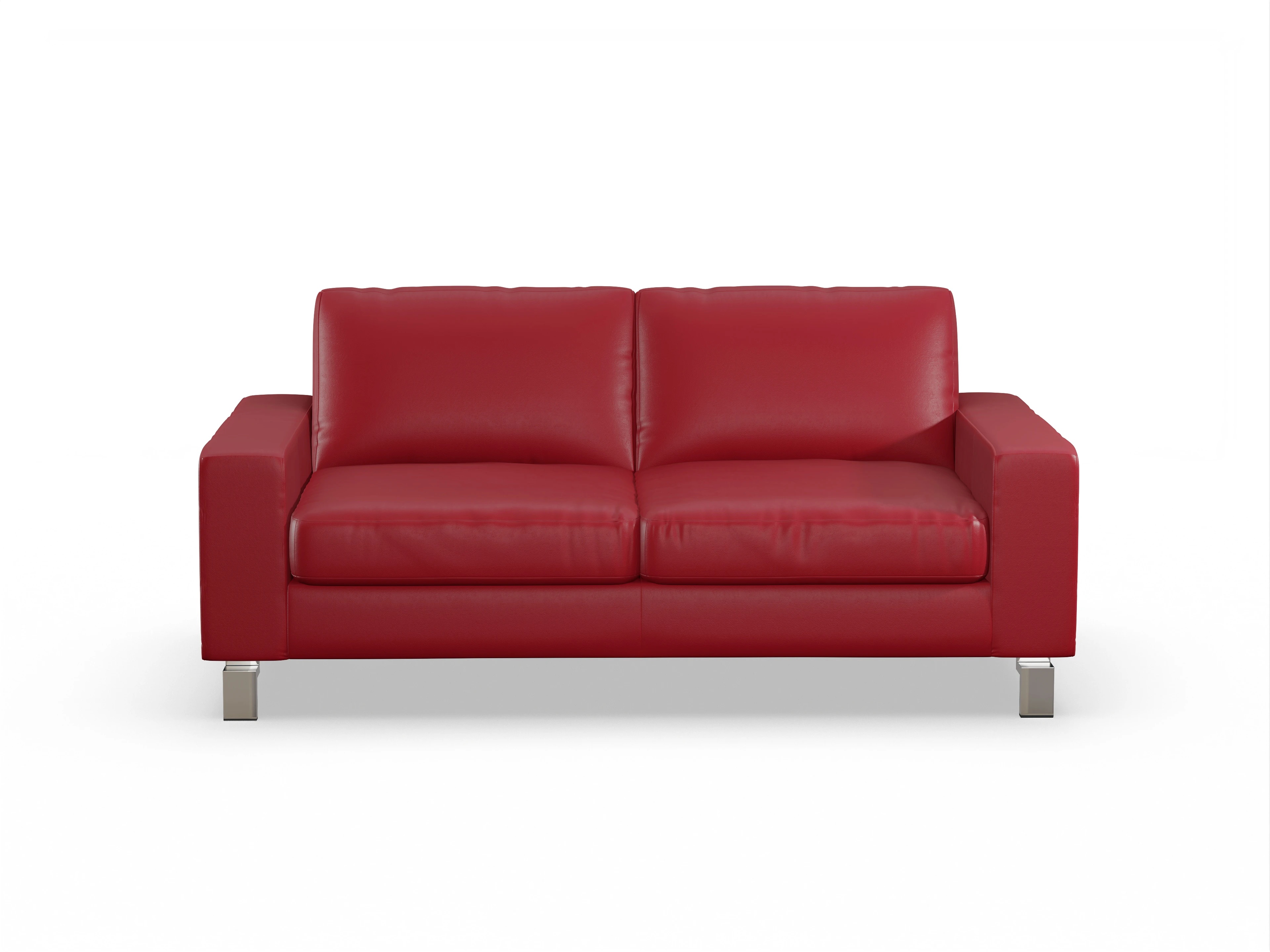Ansicht des Produktes Indiana 2-Sitzer Sofa in Leder Rot