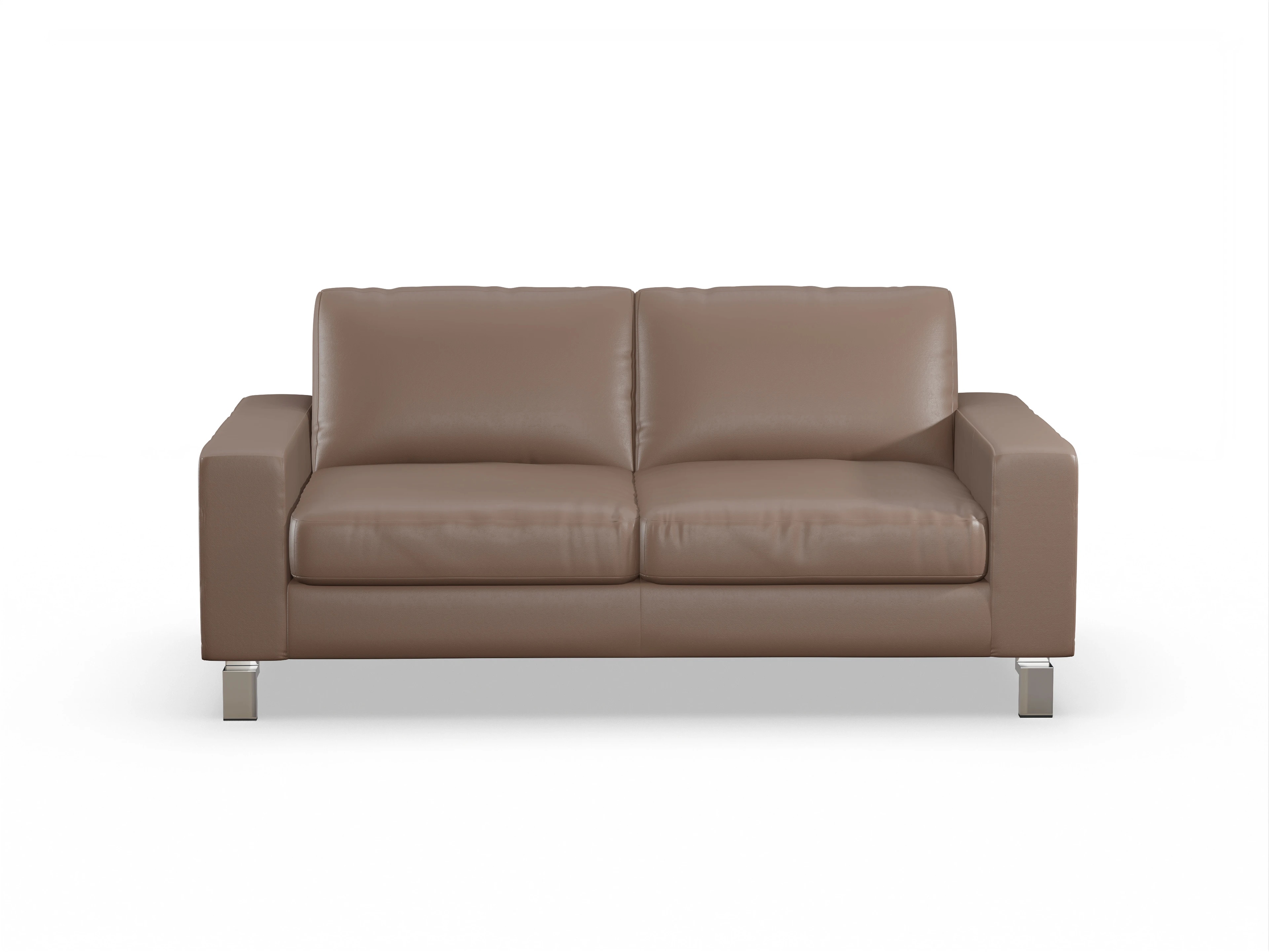 Ansicht des Produktes Indiana 2-Sitzer Sofa in Leder Braun