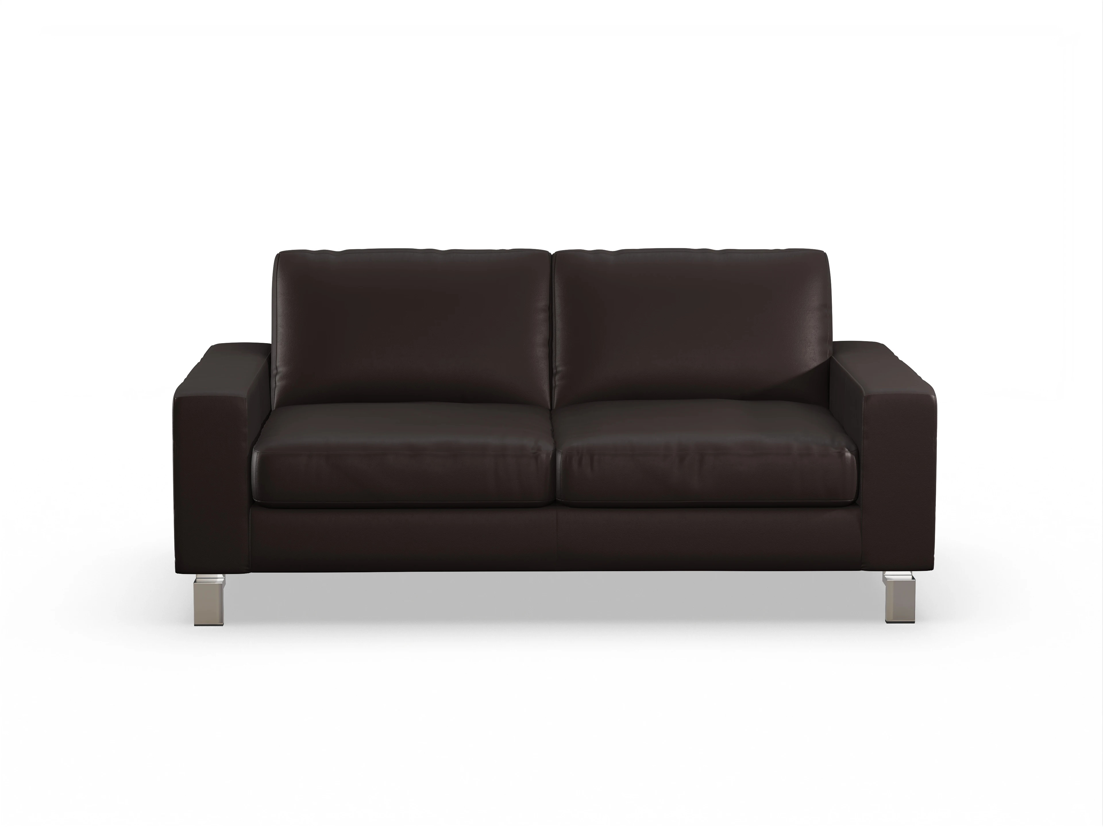 Ansicht des Produktes Indiana 2-Sitzer Sofa in Leder Braun