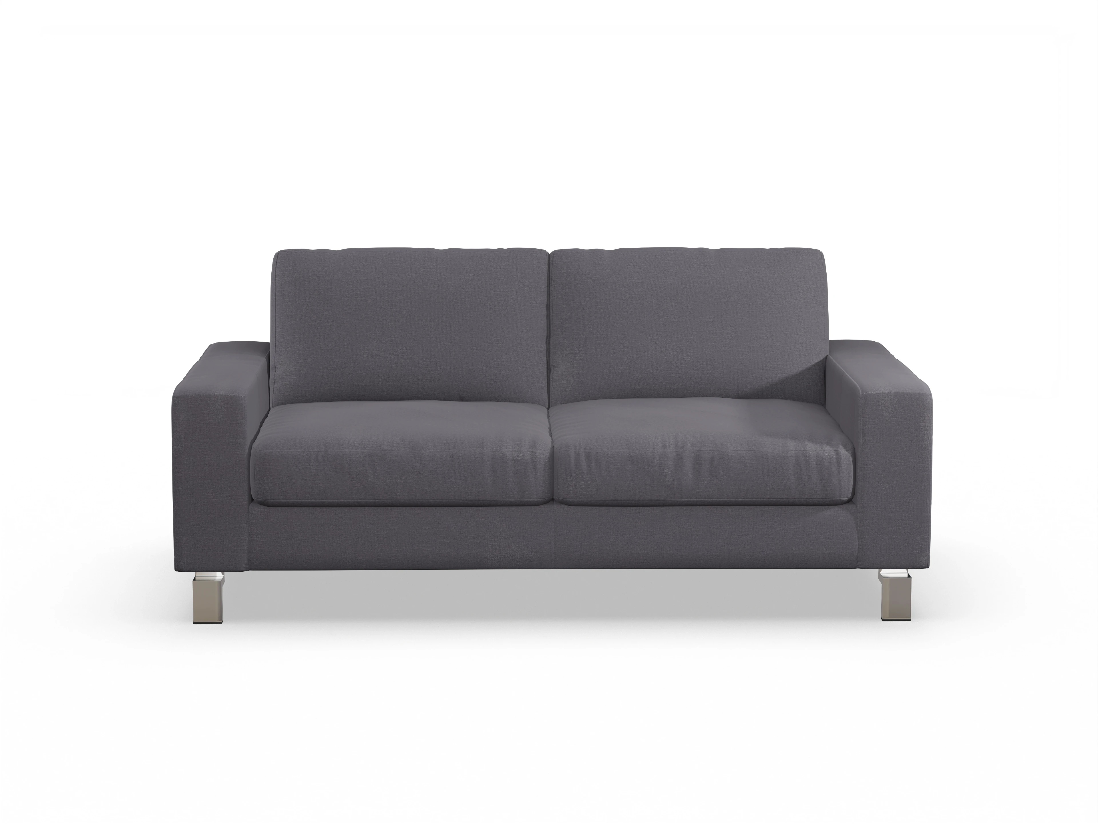 Ansicht des Produktes Indiana 2-Sitzer Sofa in Stoff Grau