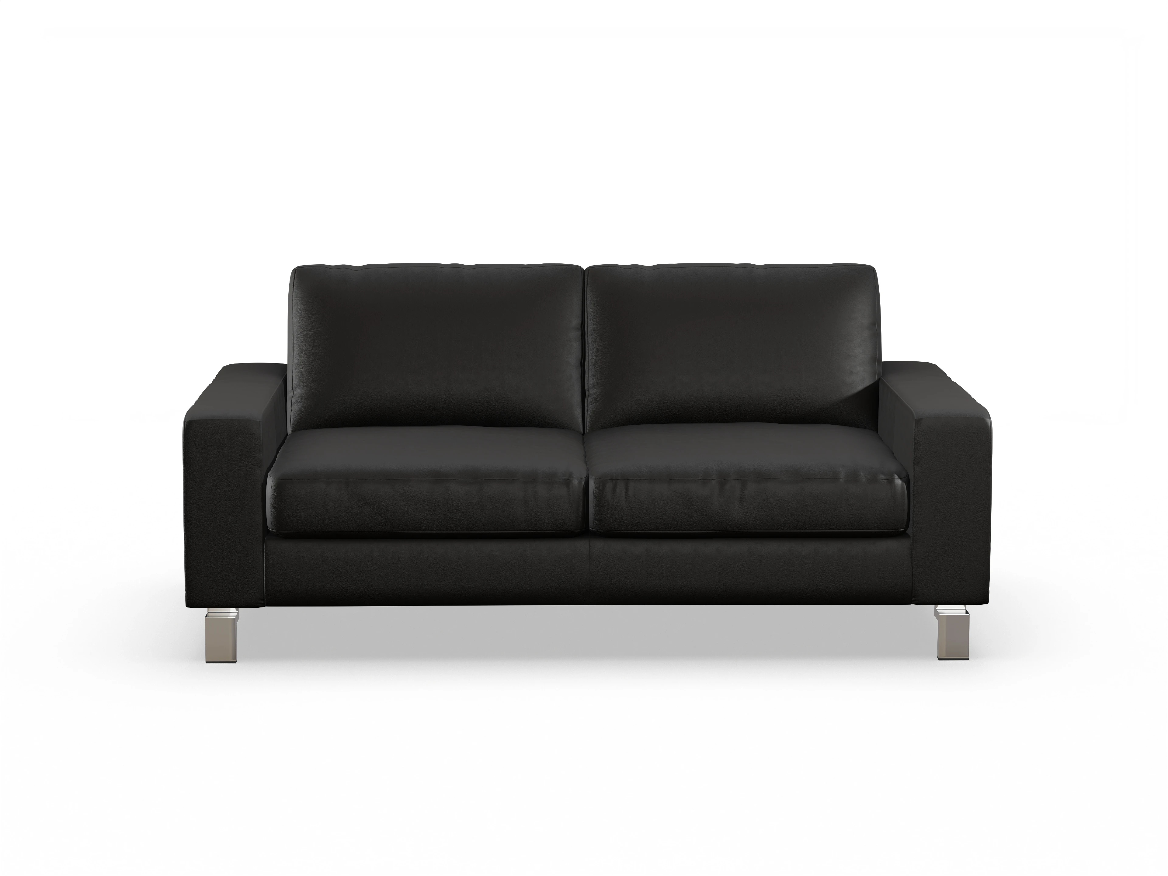 Ansicht des Produktes Indiana 2-Sitzer Sofa in Leder Grau