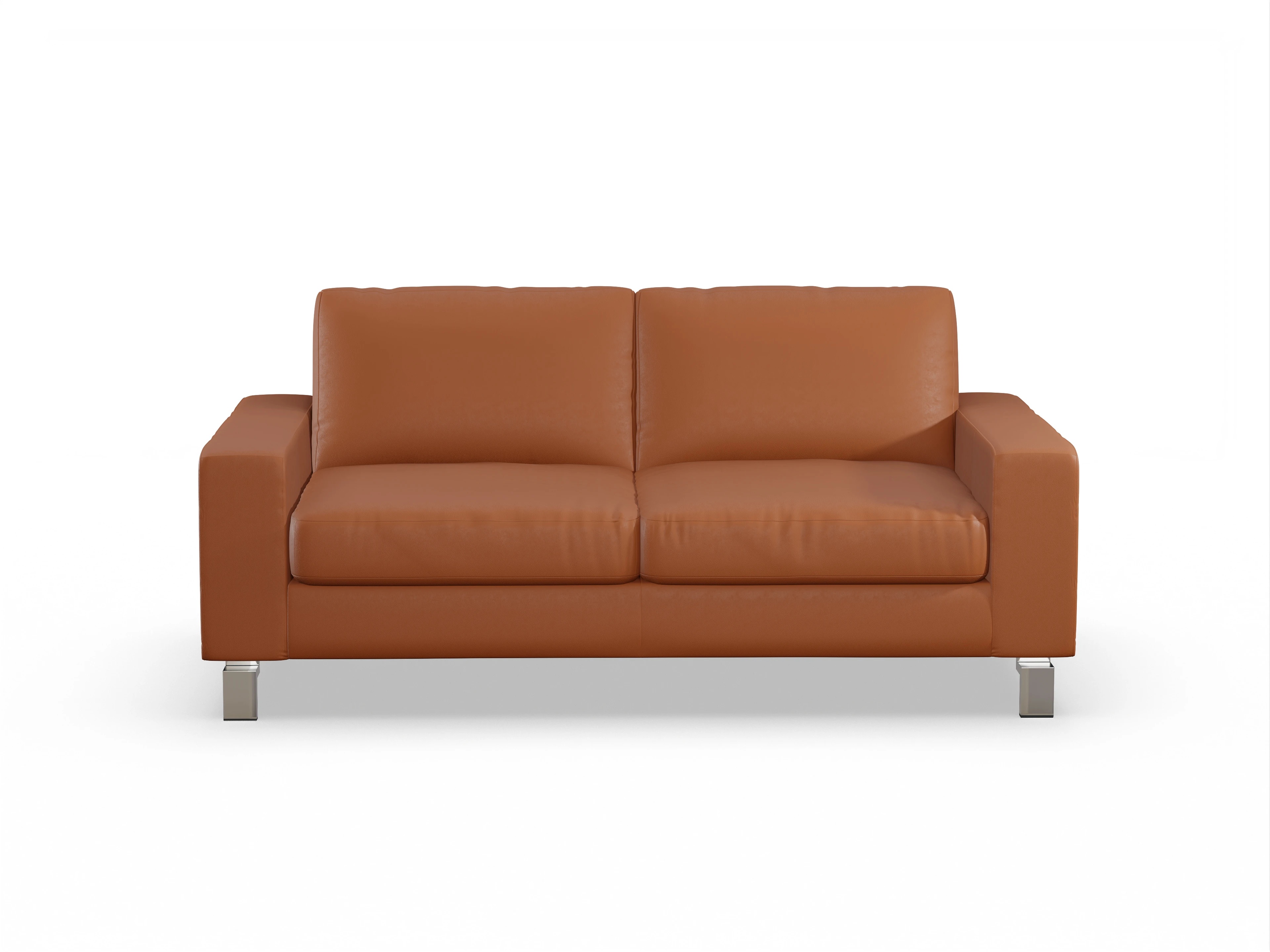 Ansicht des Produktes Indiana 2-Sitzer Sofa in Leder Braun