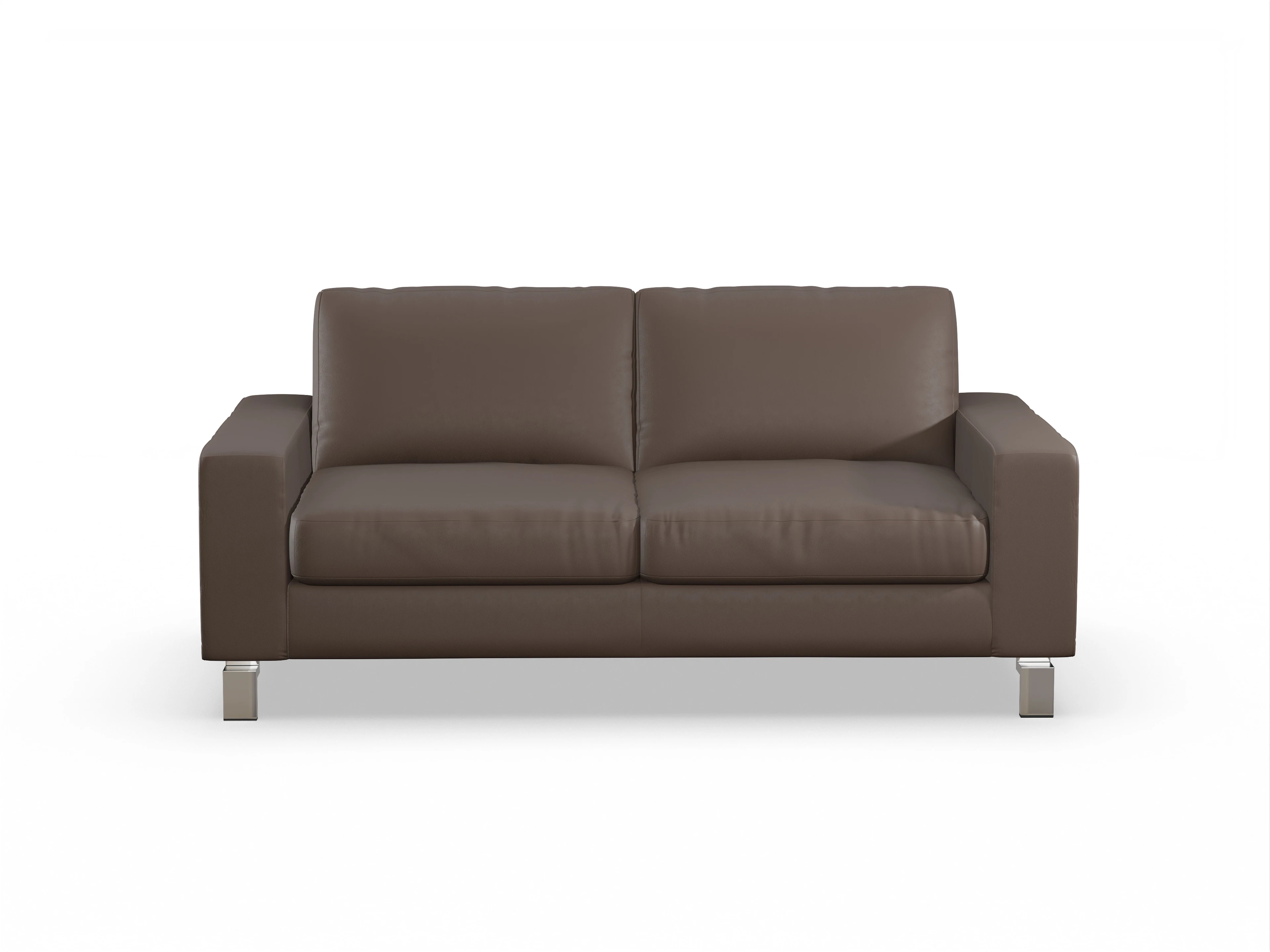Ansicht des Produktes Indiana 2-Sitzer Sofa in Leder Braun