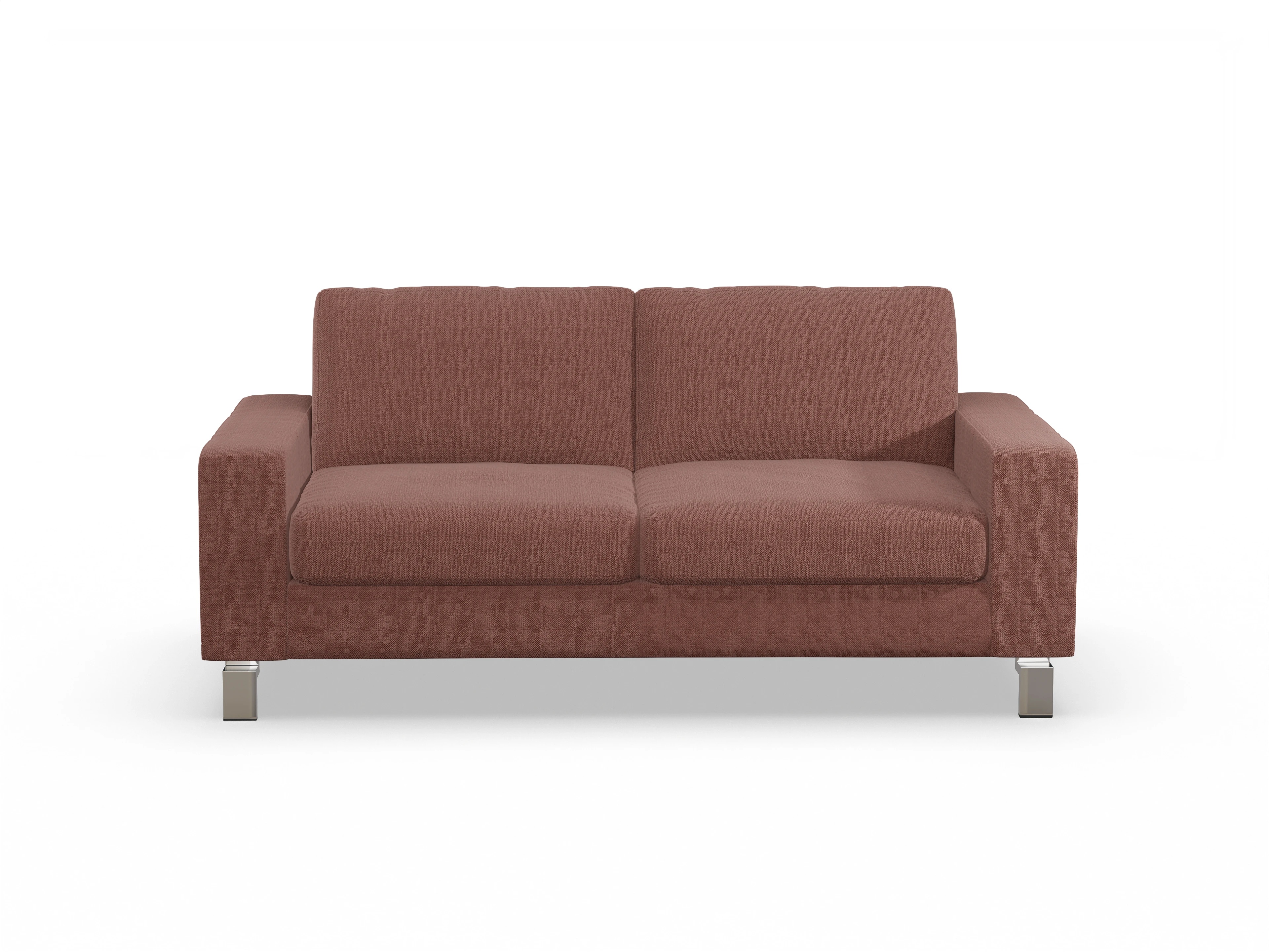 Ansicht des Produktes Indiana 2-Sitzer Sofa in Stoff Rosa