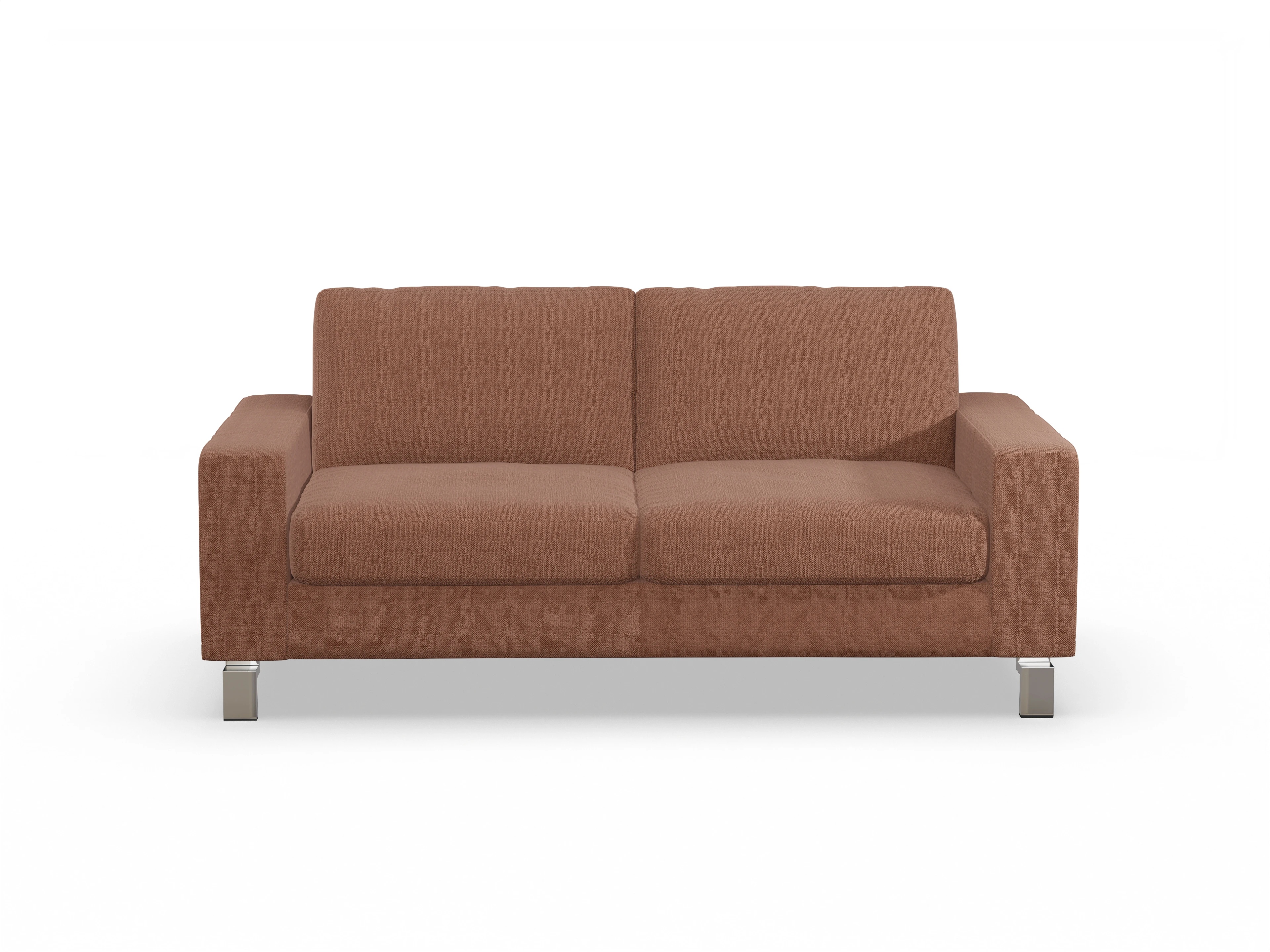 Ansicht des Produktes Indiana 2-Sitzer Sofa in Stoff Orange