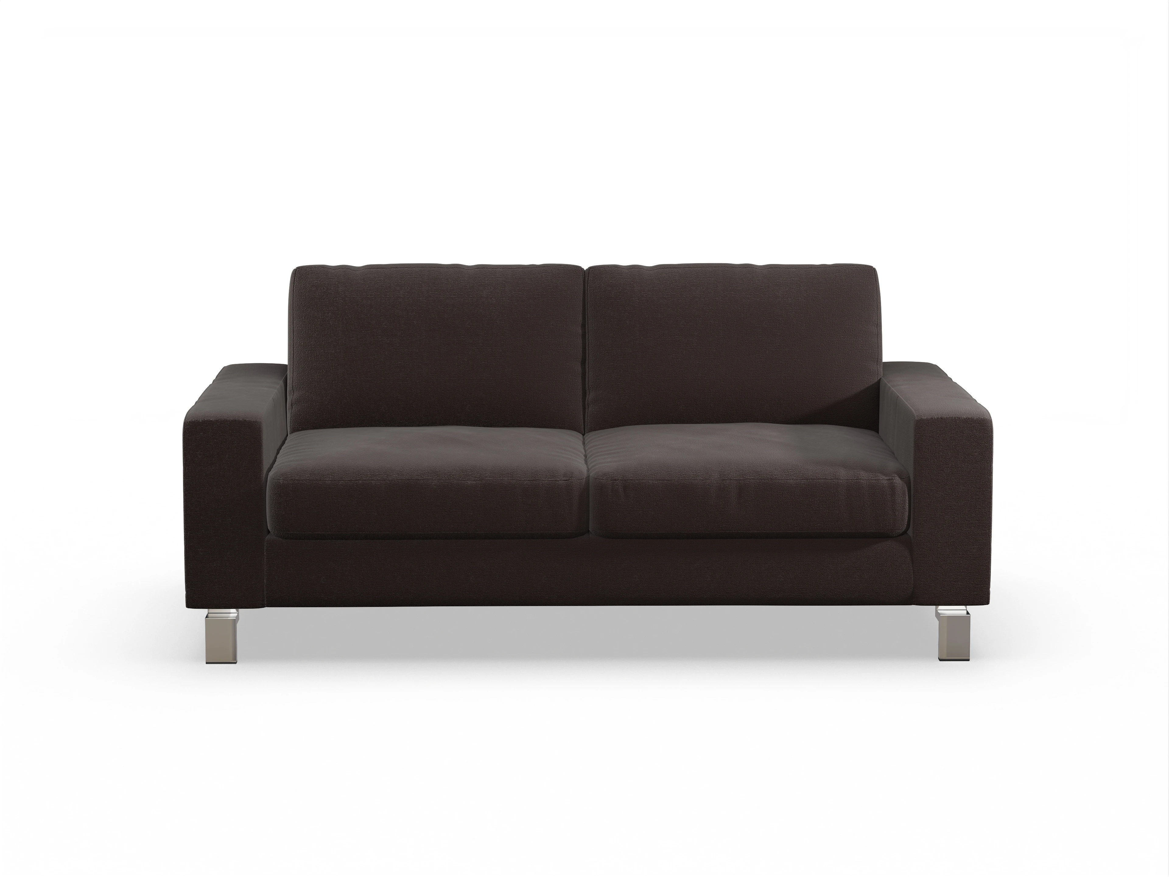 Ansicht des Produktes Indiana 2-Sitzer Sofa in Stoff Braun