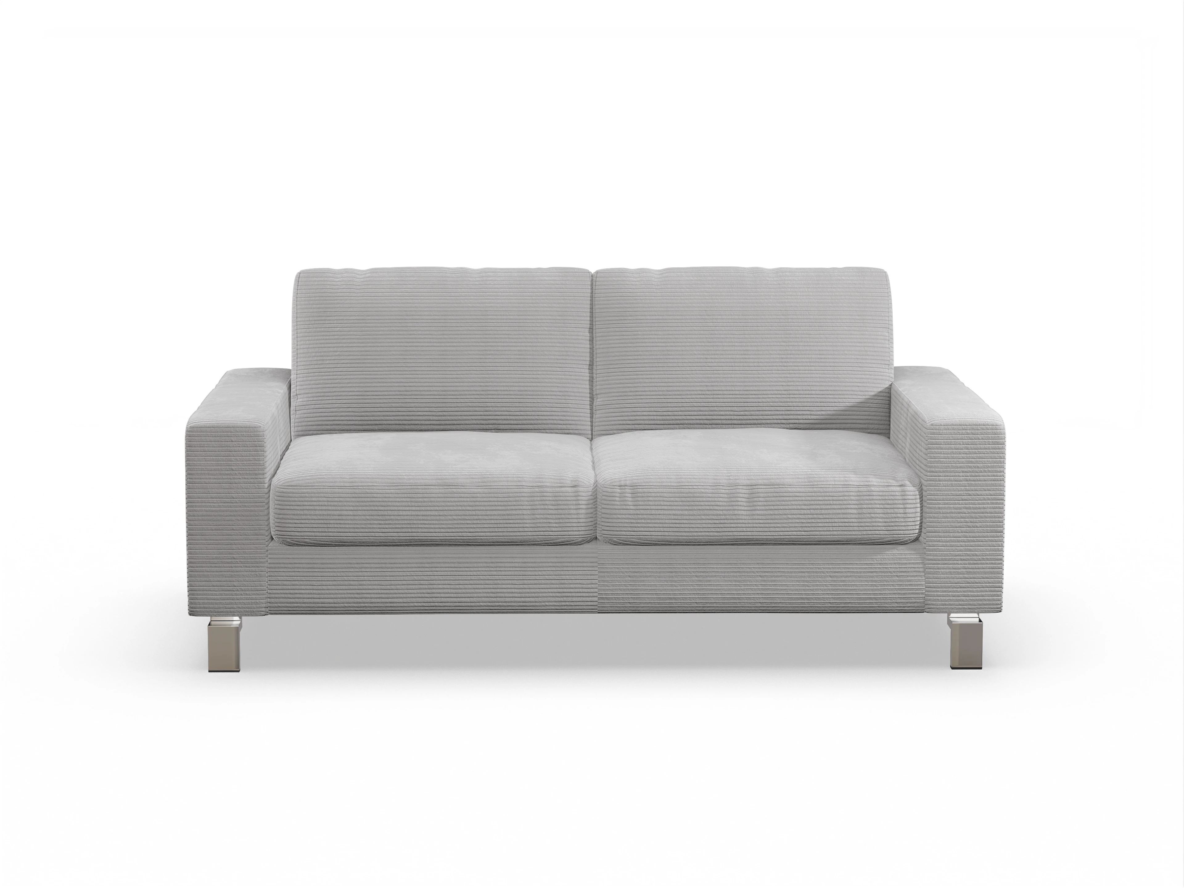 Ansicht des Produktes Indiana 2-Sitzer Sofa in Stoff Grau